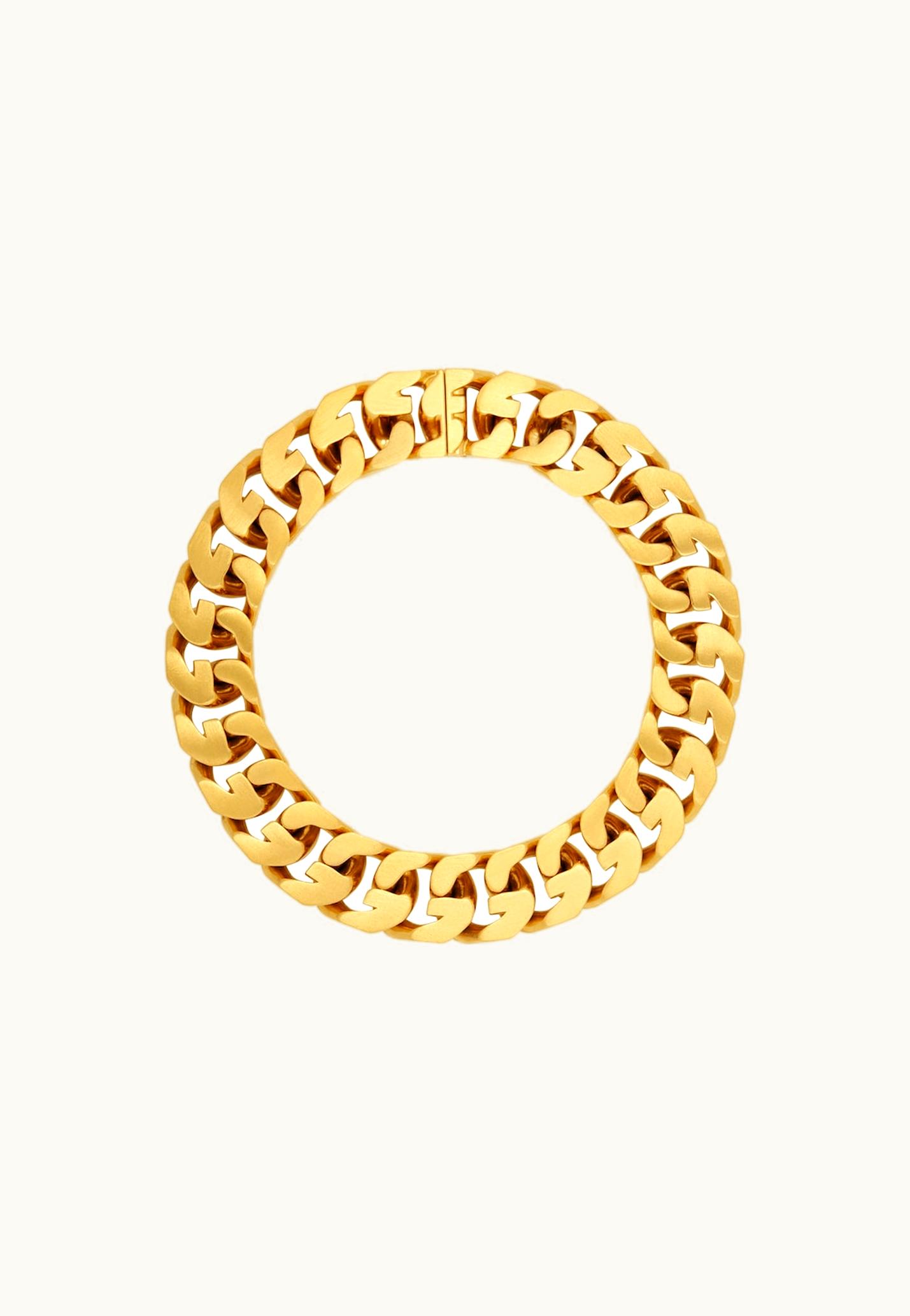 Givenchy Givenchy Medium G Chain Necklace In Metal - Golden Yellow