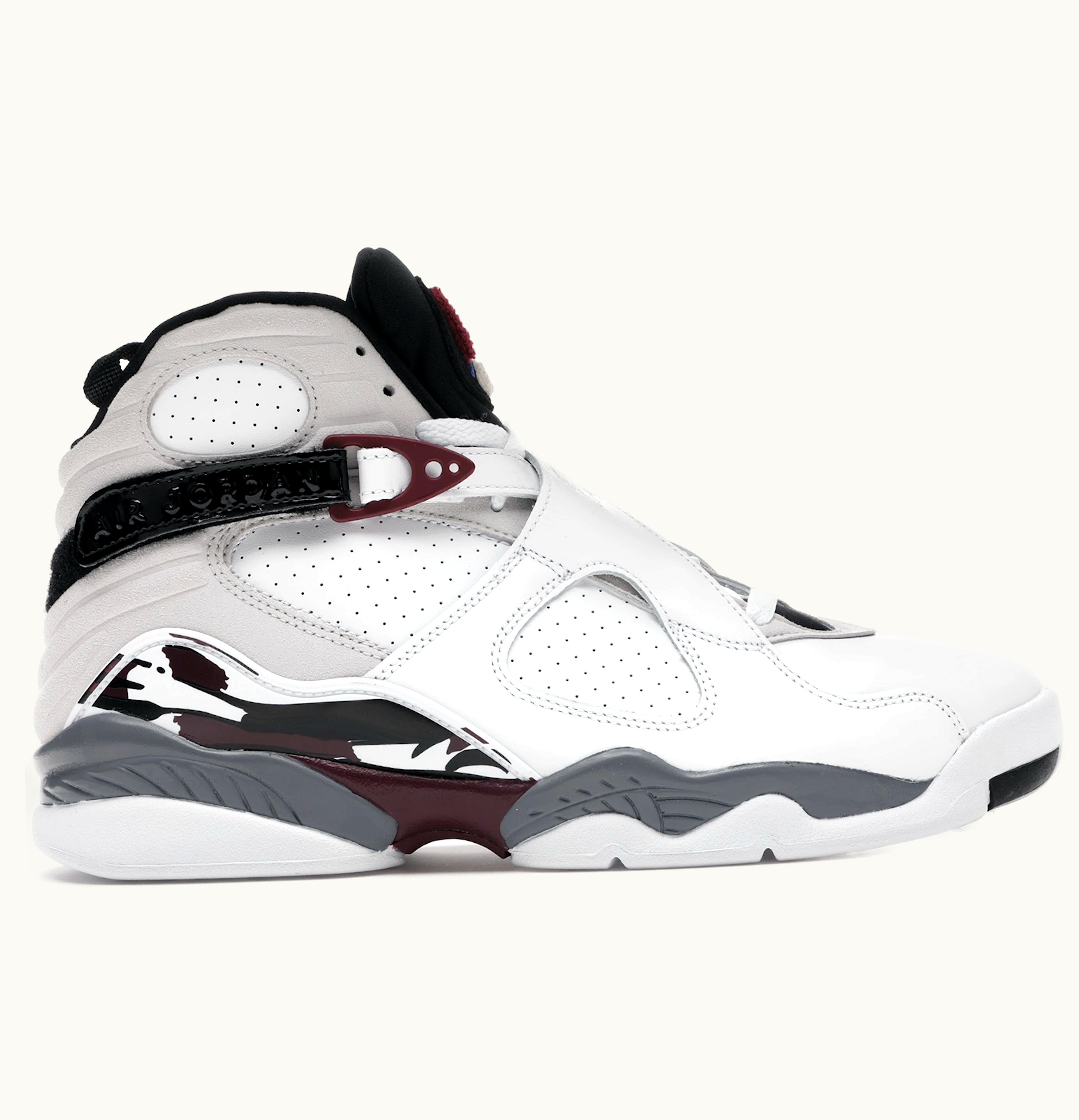 Jordan Air Jordan 8 Retro White Burgundy W