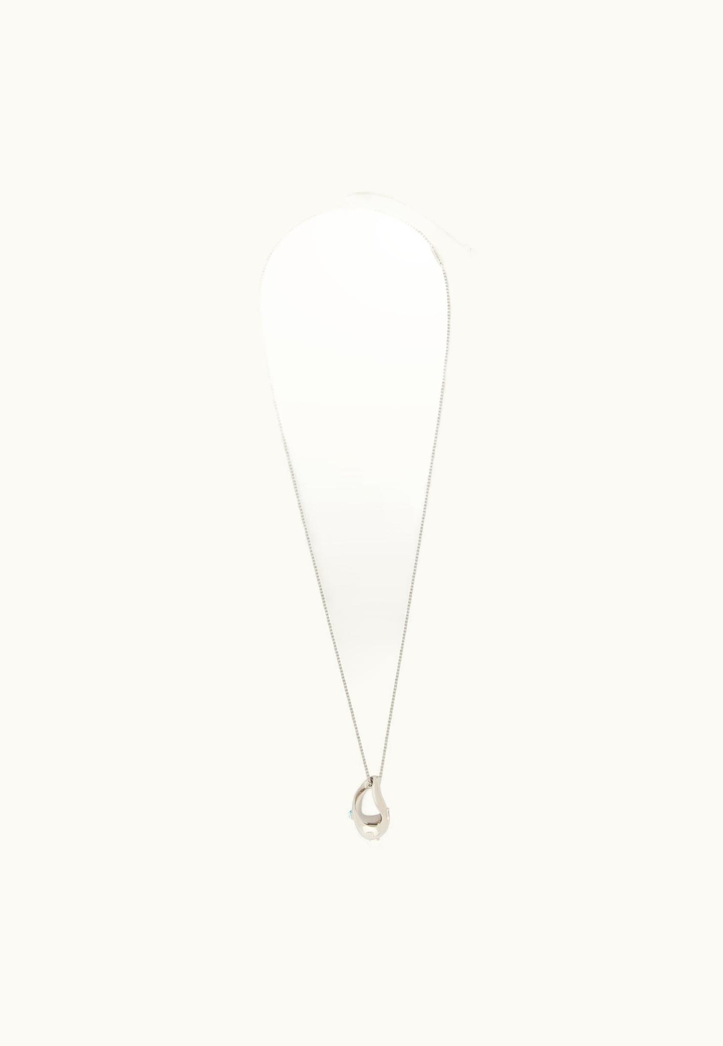 Givenchy Givenchy Organic Necklace In Metal And Resin - Turquoise