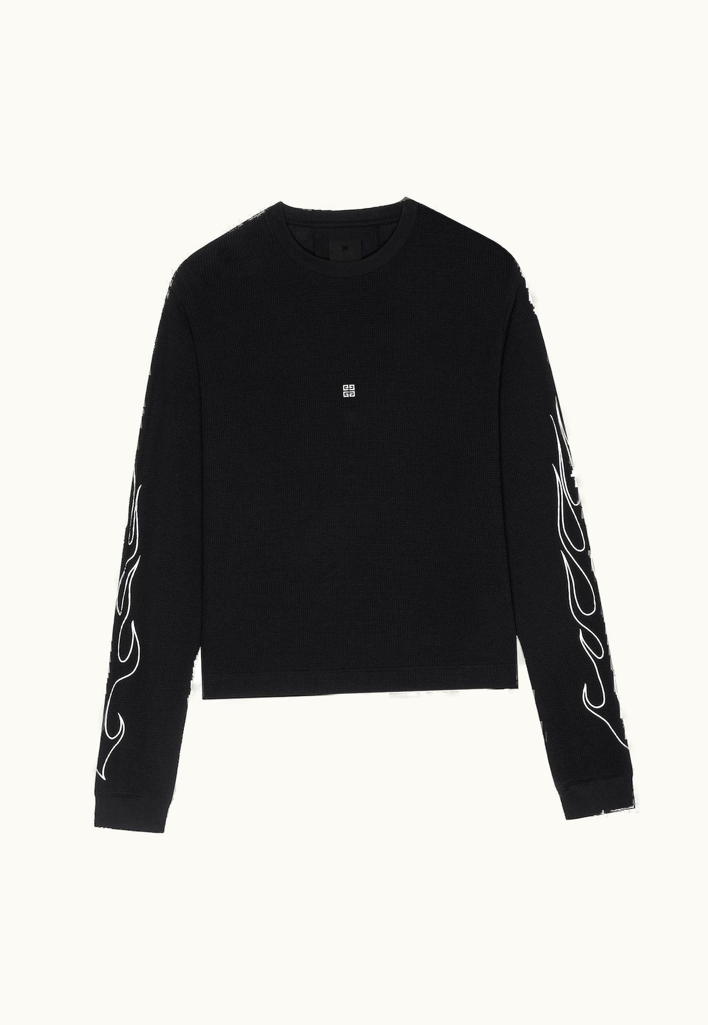 Givenchy Boxy Fit T-Shirt In Cotton With Givenchy Dragon Print