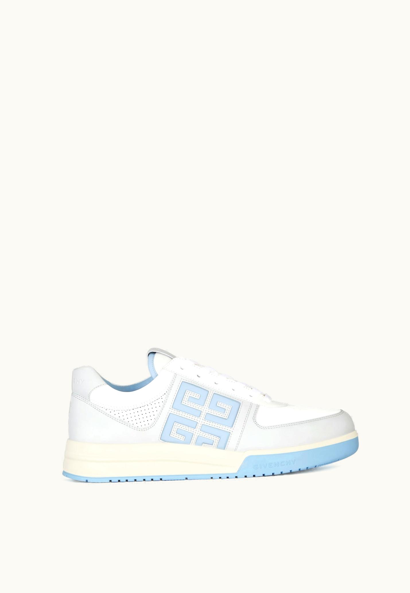 Givenchy Givenchy G4 Sneakers In Leather And Perforated Leather GREY/BLUE