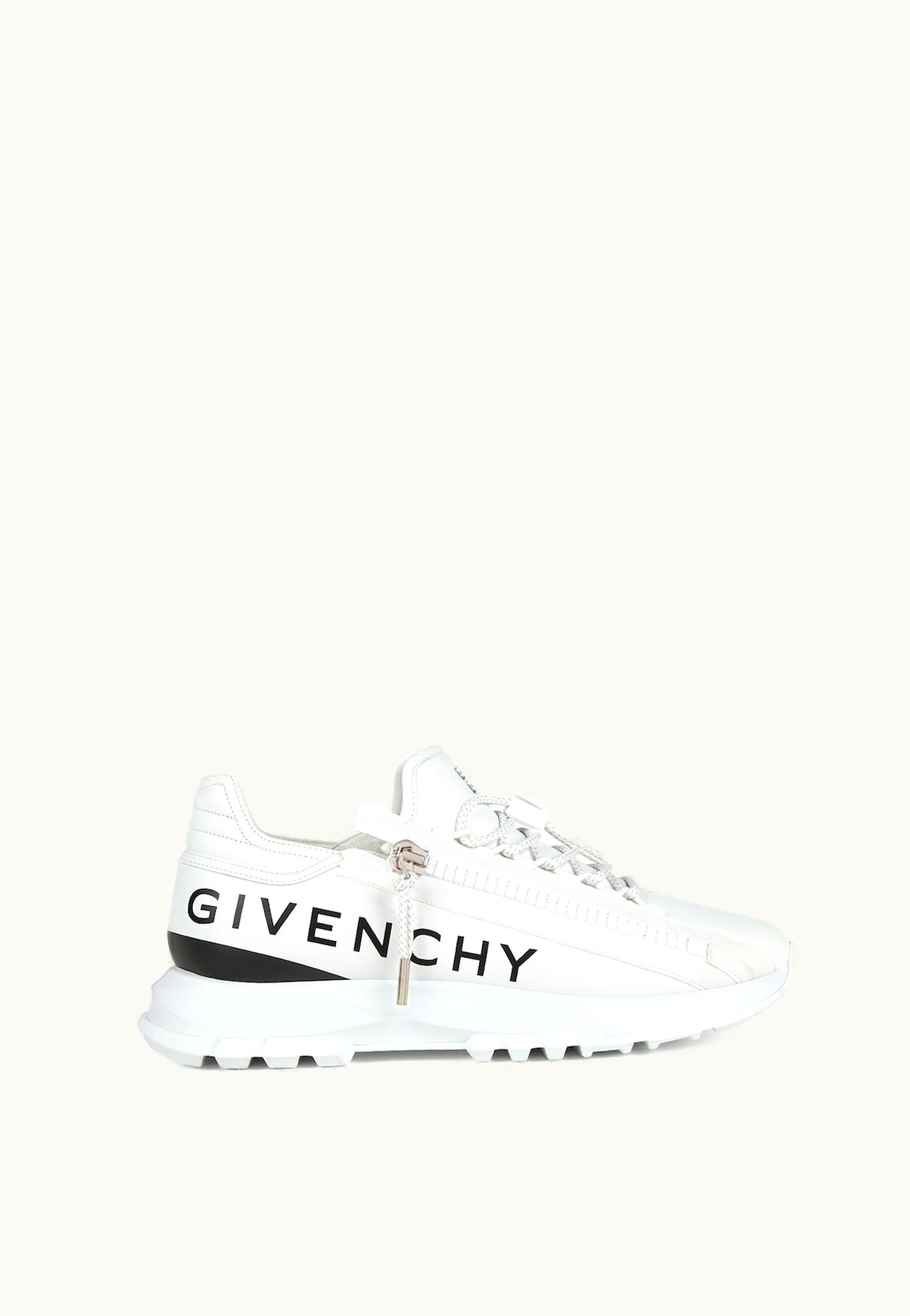 Givenchy Givenchy Spectre Runner Sneakers In Leather With Zip - White