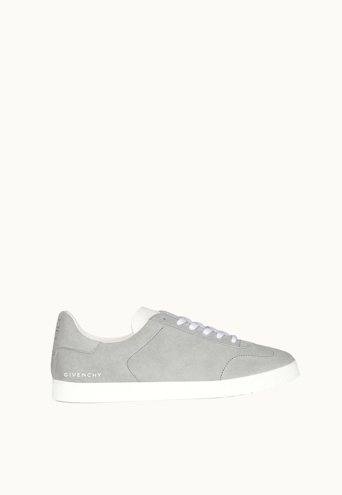 Givenchy Givenchy Town Sneakers In Suede - Light Grey