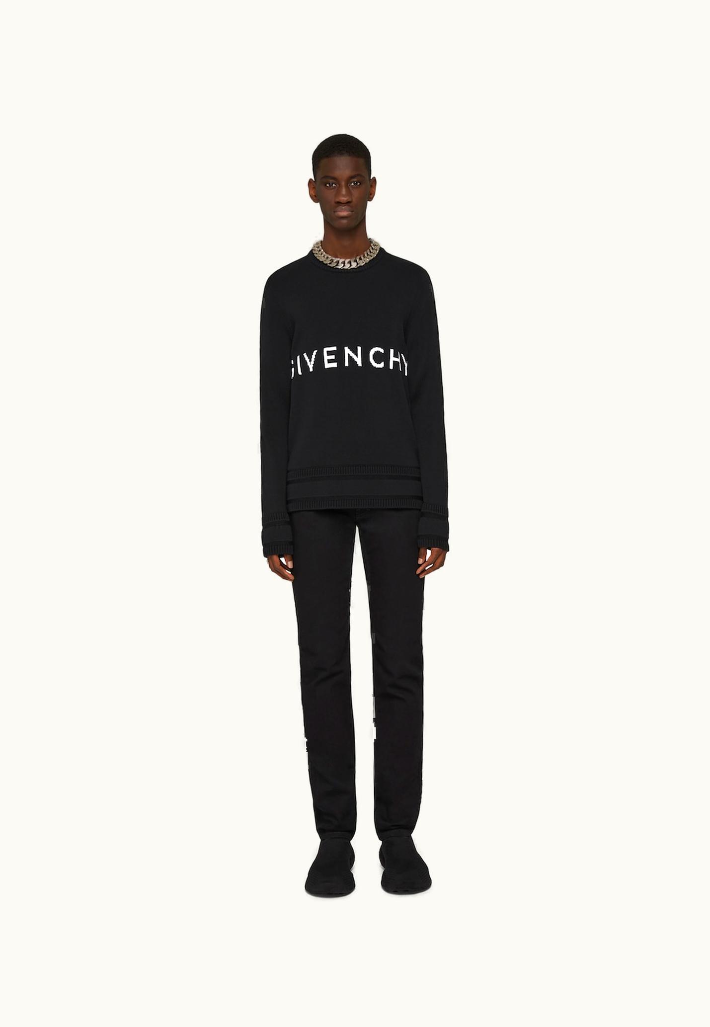 Givenchy Givenchy Slim Fit Jeans In Denim - Black