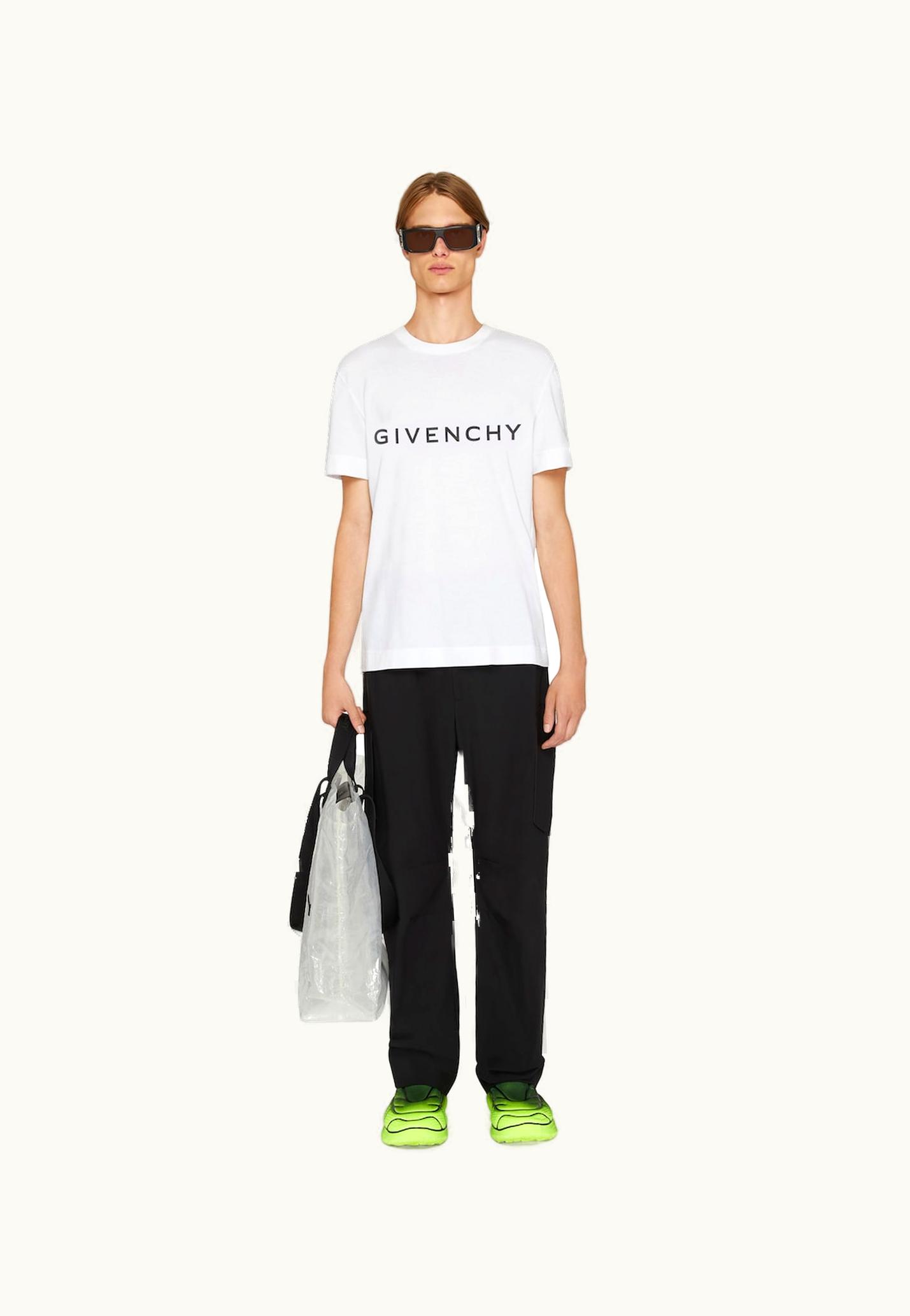 Givenchy Givenchy Archetype Slim Fit T-Shirt In Cotton - White