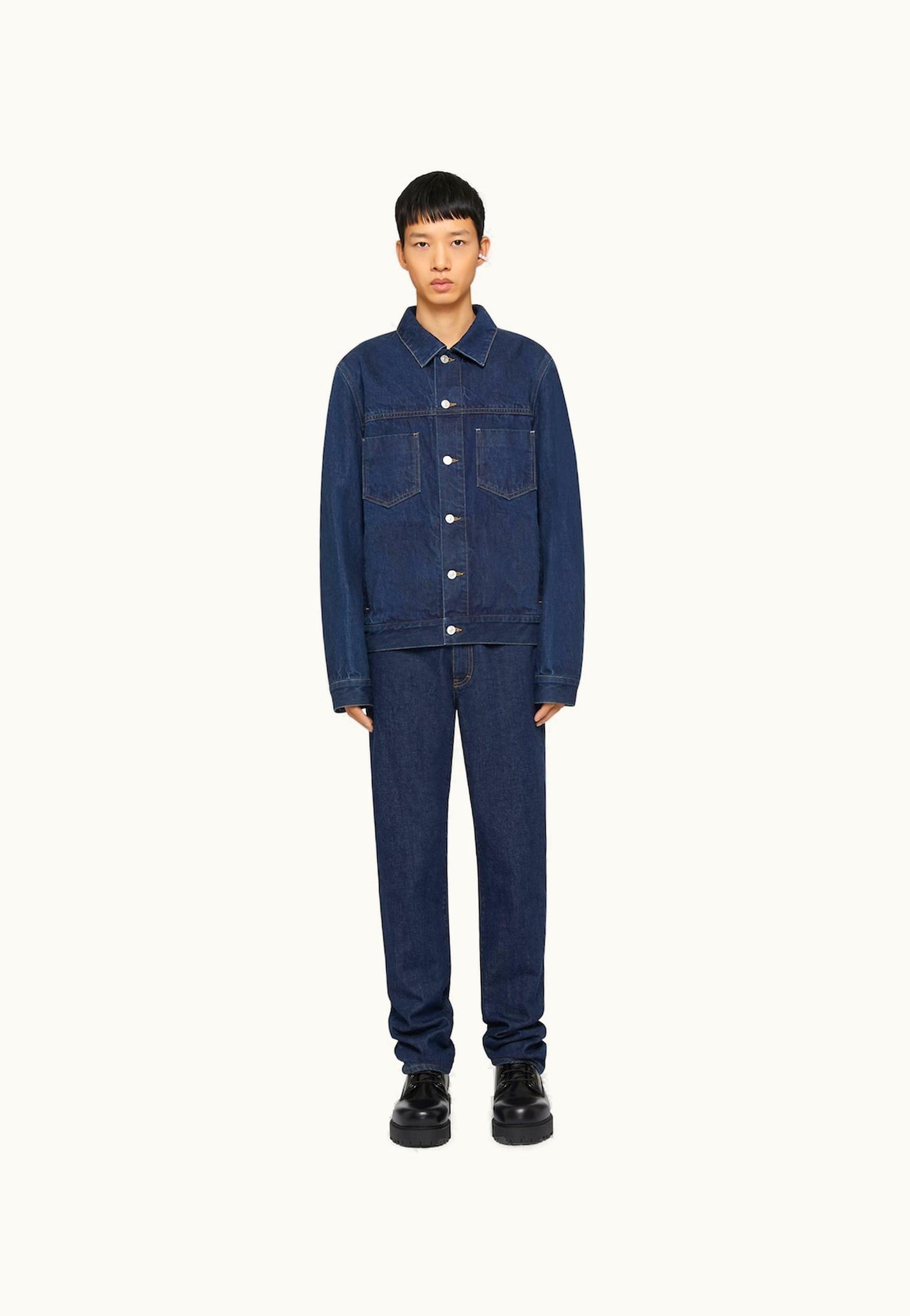Givenchy Givenchy Slim Fit Jeans In Denim - Indigo Blue