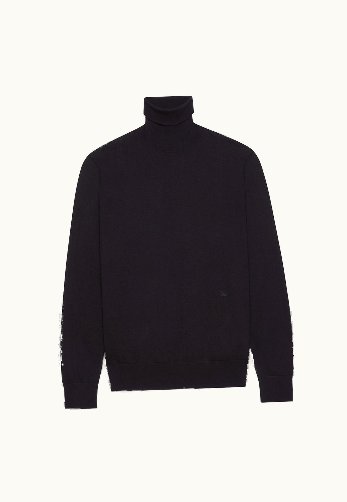 Givenchy Givenchy Turtleneck Sweater In Wool And Cashmere - Black