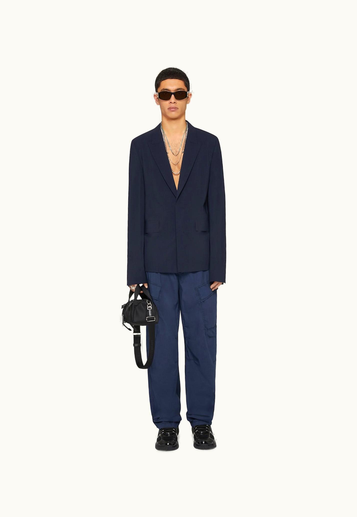 Givenchy Givenchy Slim Fit Jacket In Wool - Dark Navy