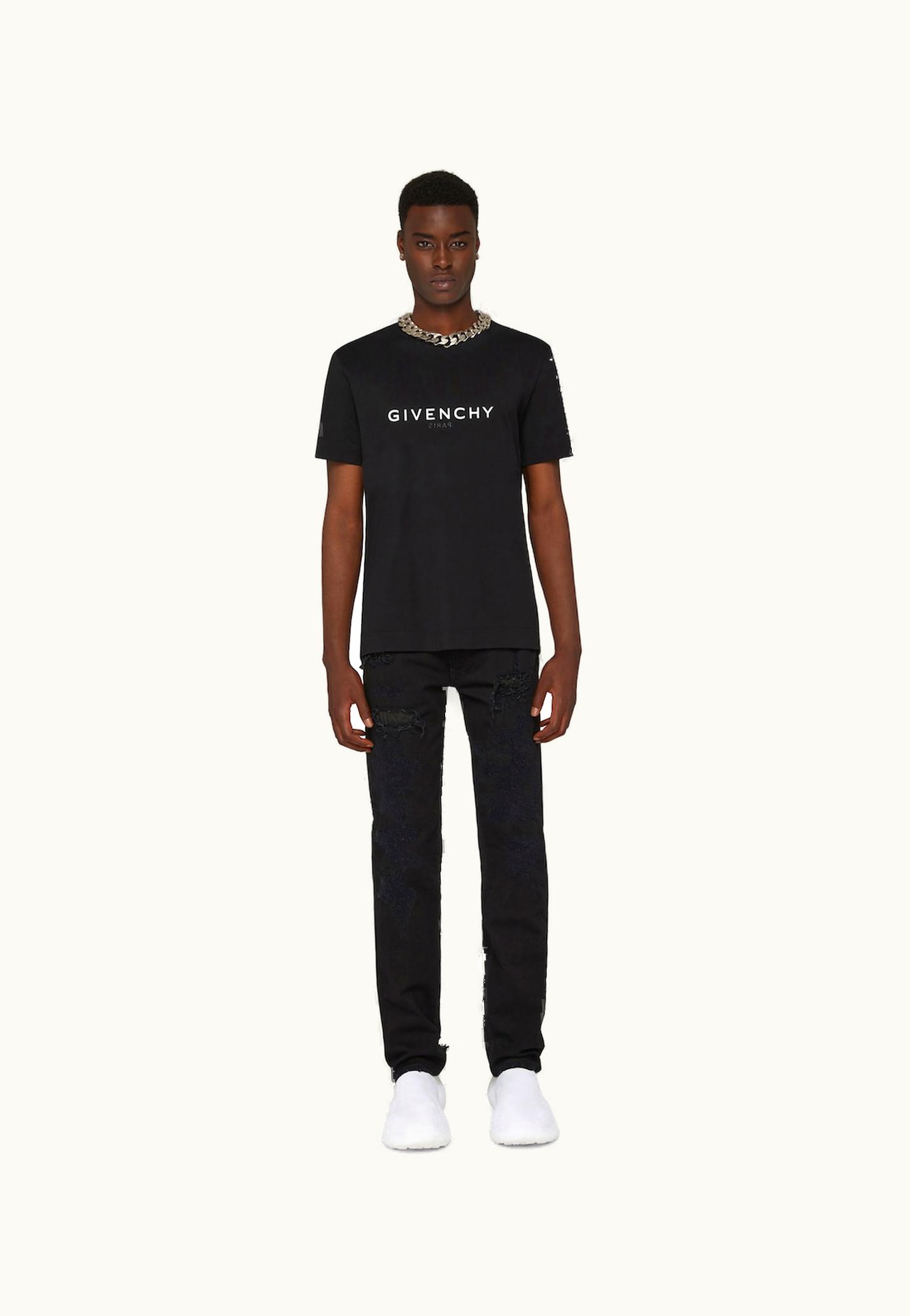 Givenchy Givenchy Signature 4G Reverse Tshirt Black