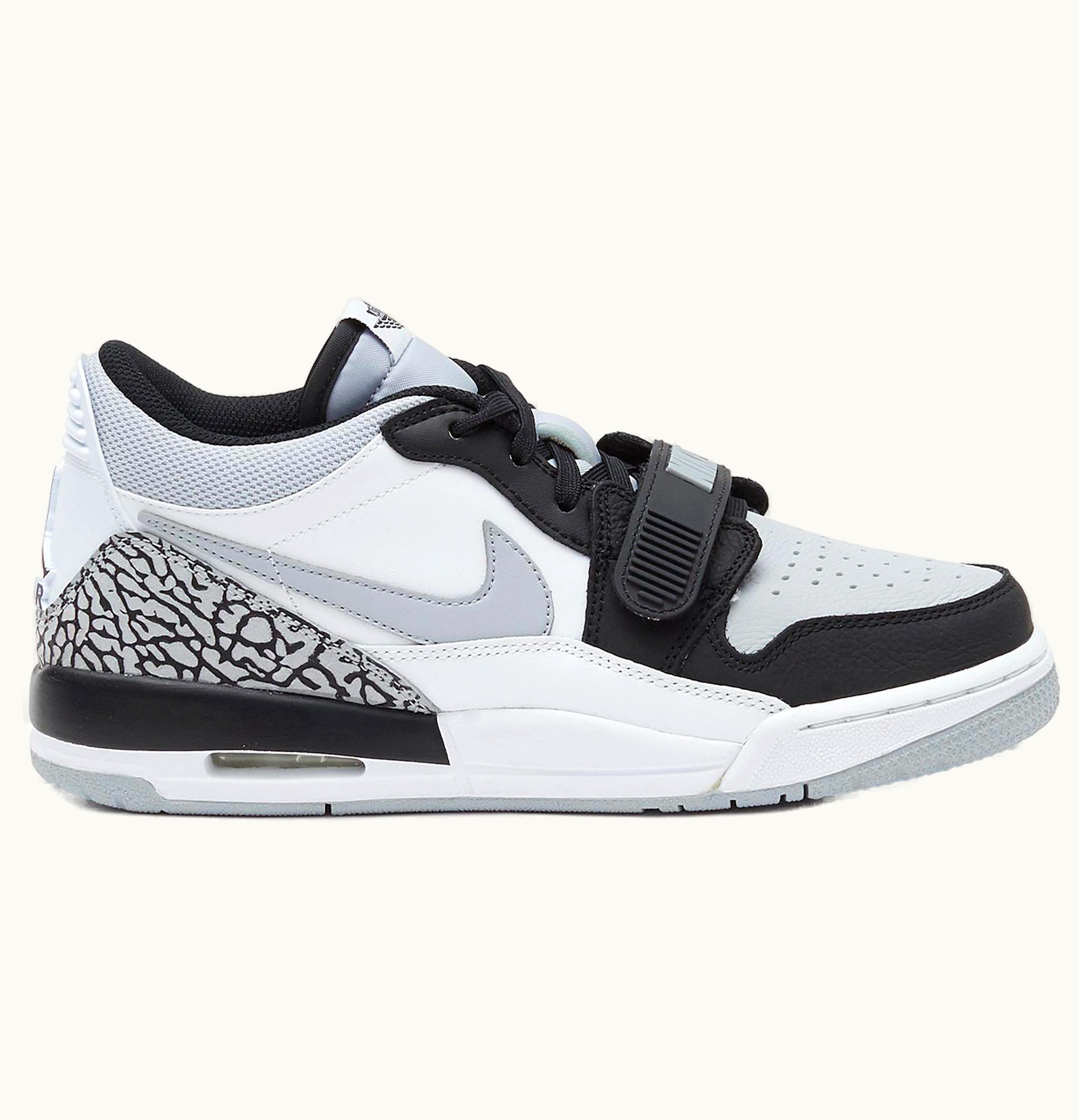 Jordan Air Jordan Legacy 312 Low White Black Grey GS