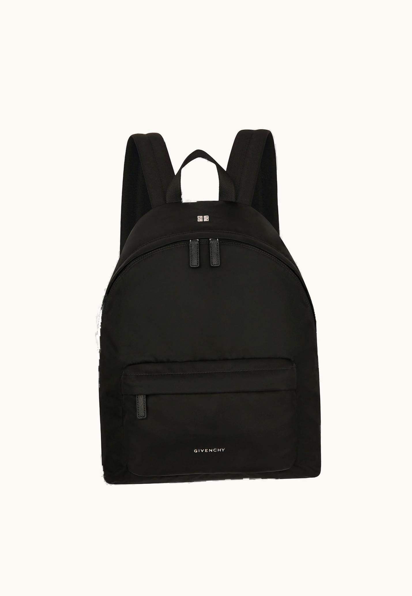 Givenchy Givenchy Essential U Backpack In Nylon - Black