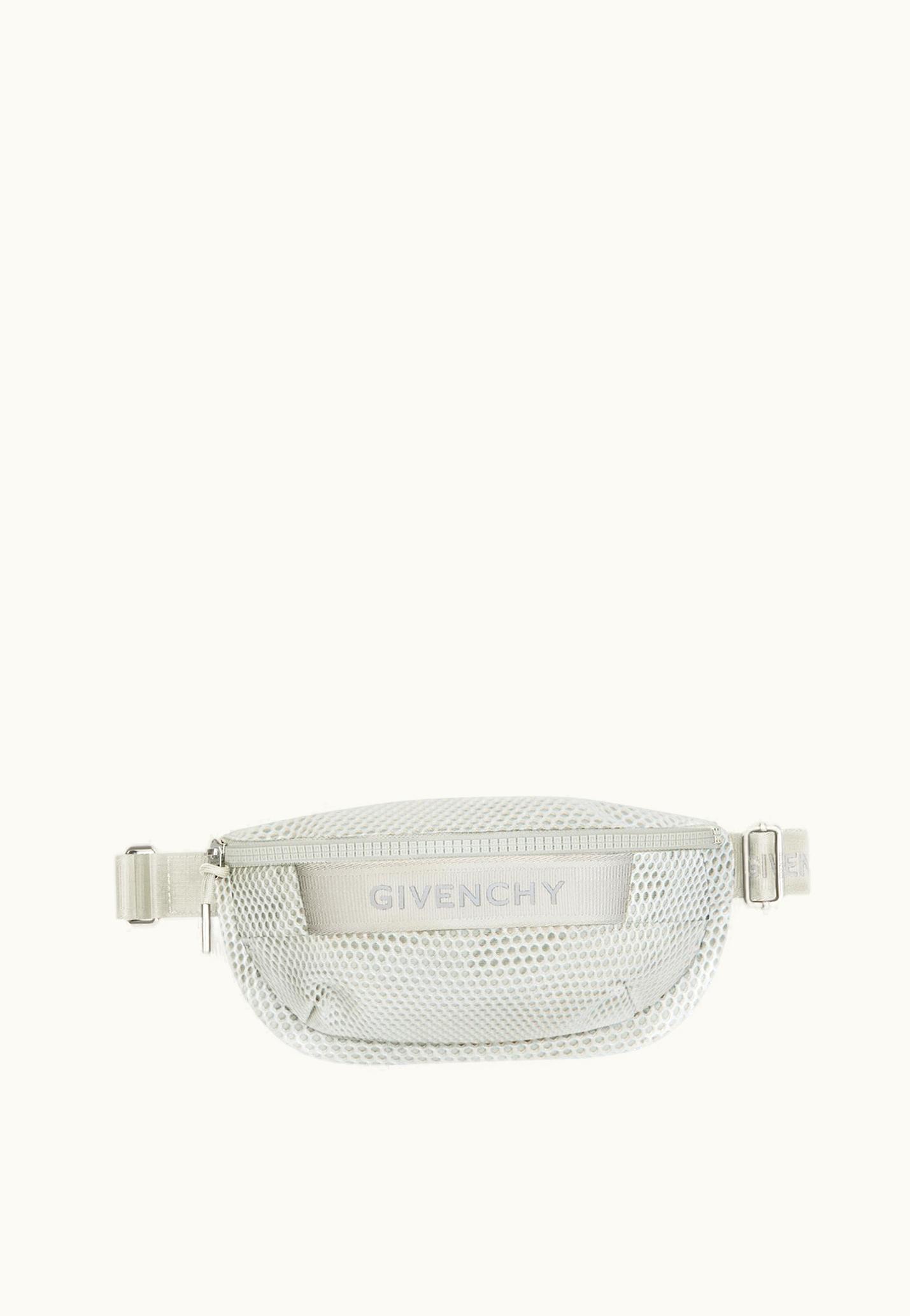 Givenchy Givenchy G-Trek Bumbag In Mesh - Light Grey