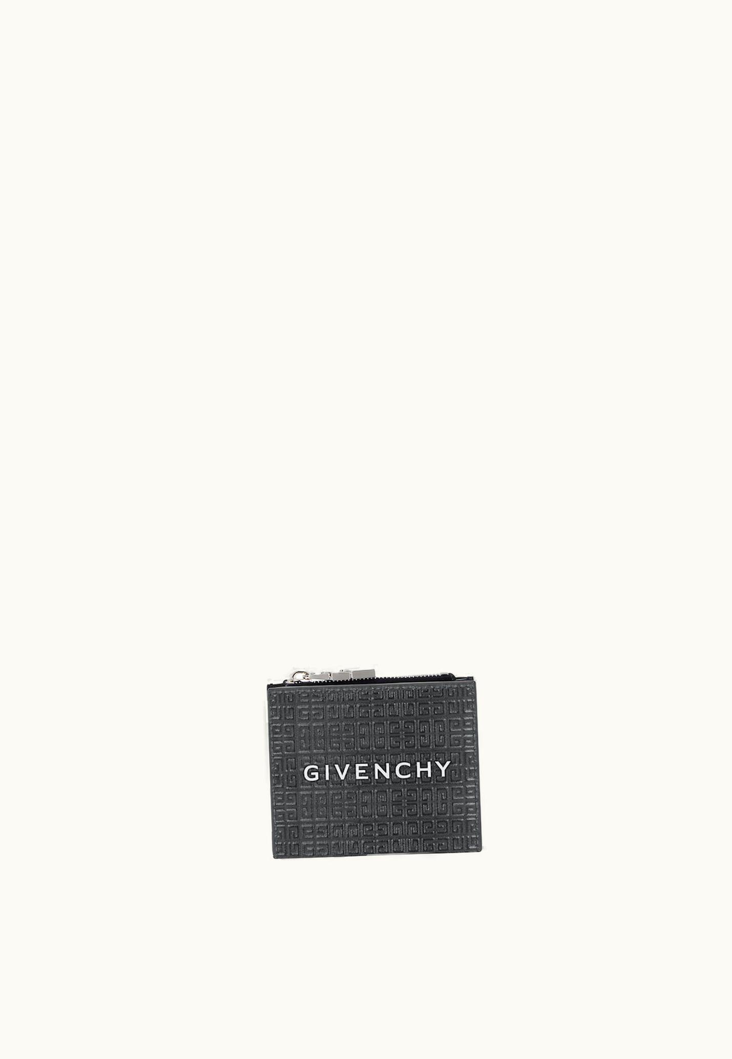 Givenchy Givenchy Multi Compact Wallet In 4G Leather - Black
