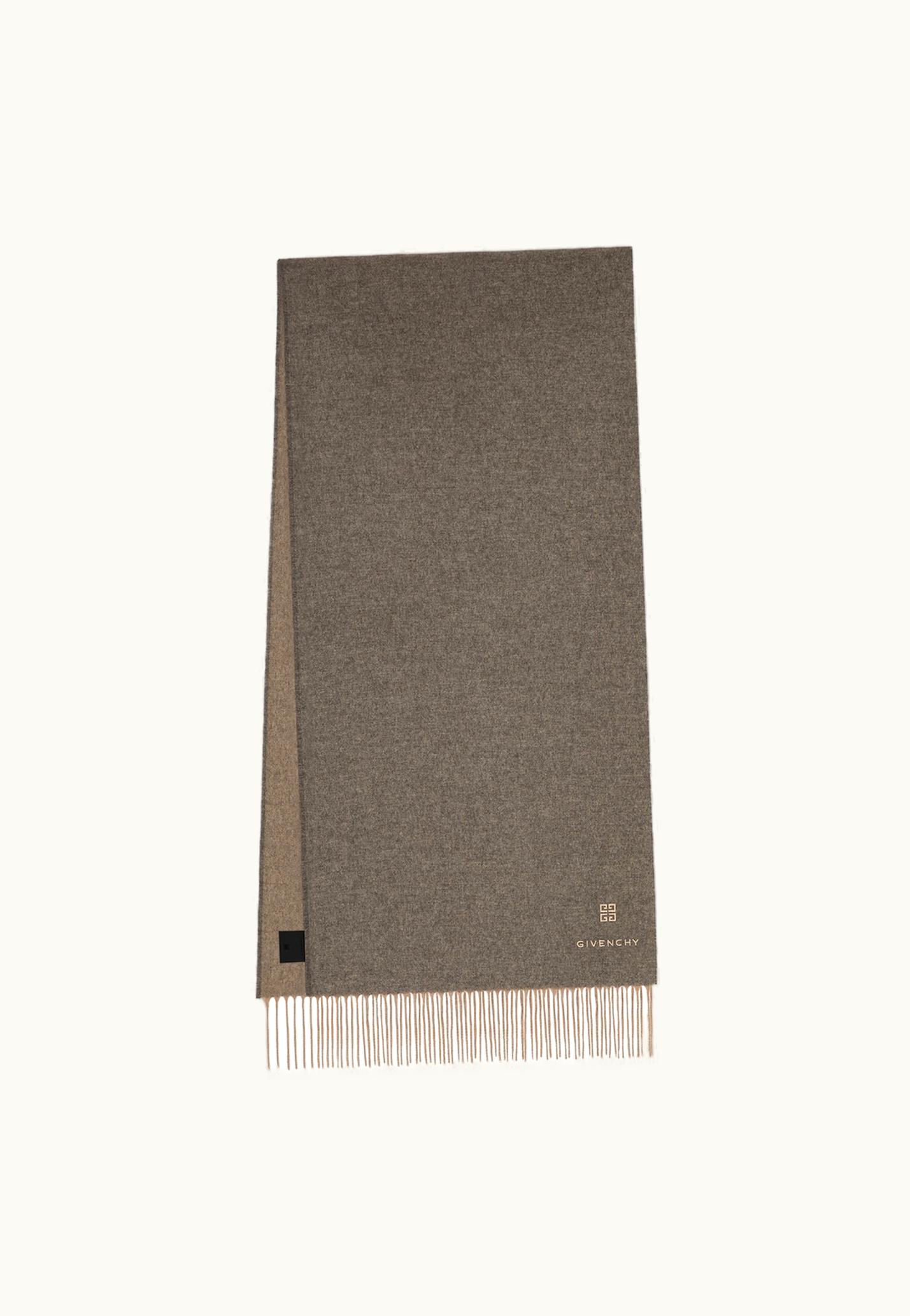 Givenchy Givenchy Double Sided Scarf In Cashmere - Light Grey