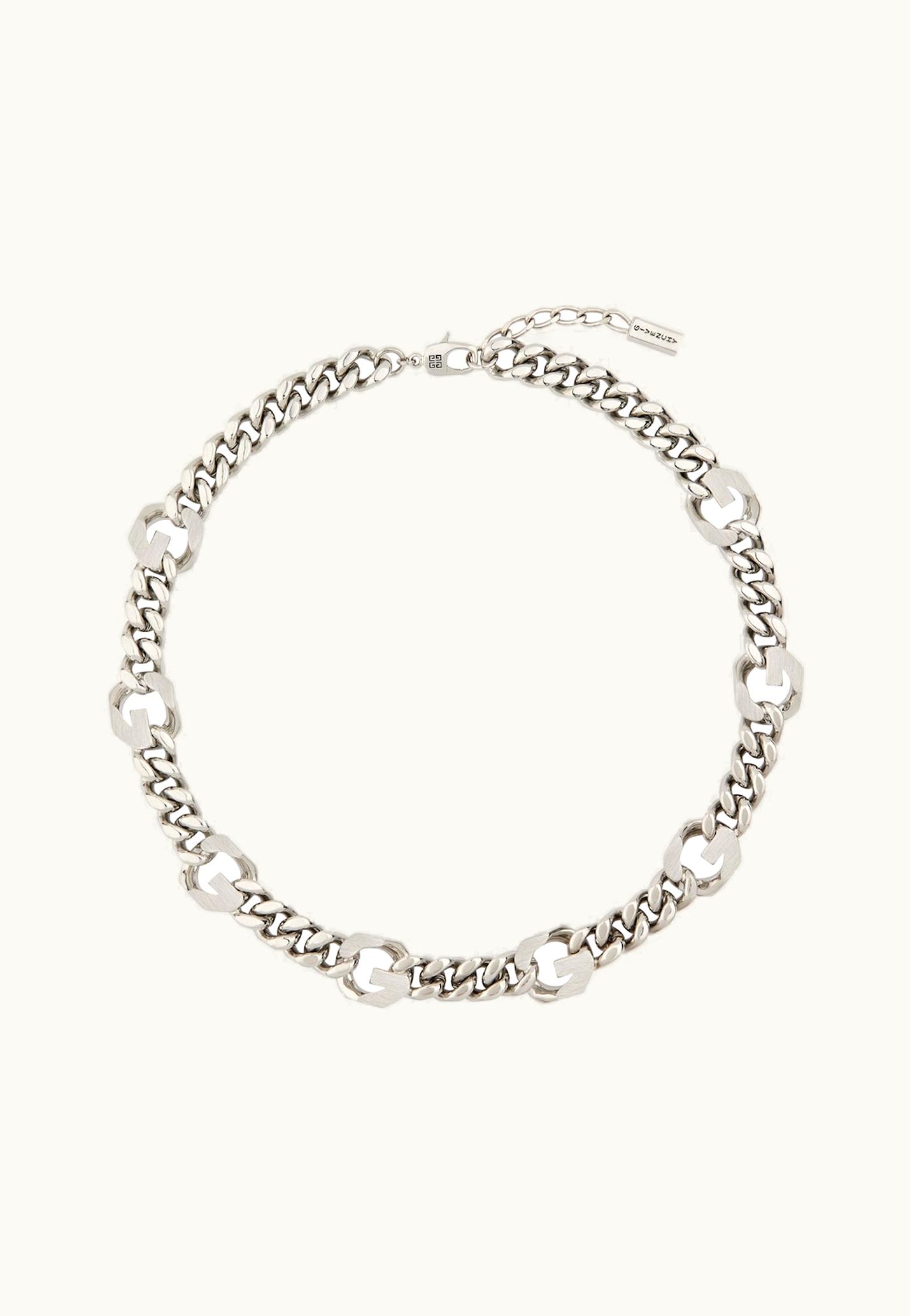 Givenchy Givenchy G Chain Necklace In Metal - Silvery
