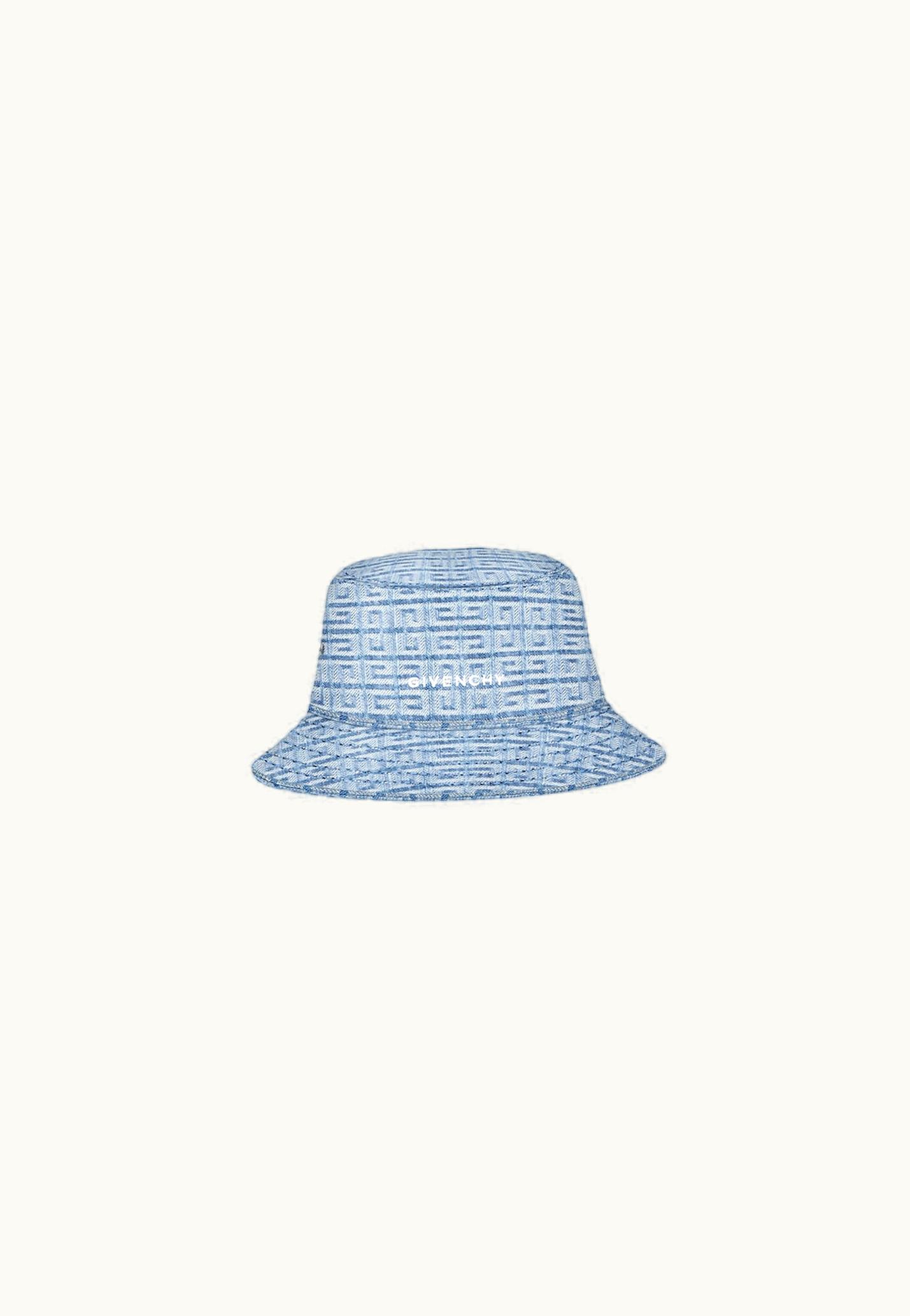 Givenchy Givenchy Bucket Hat In 4G Denim - Light Blue