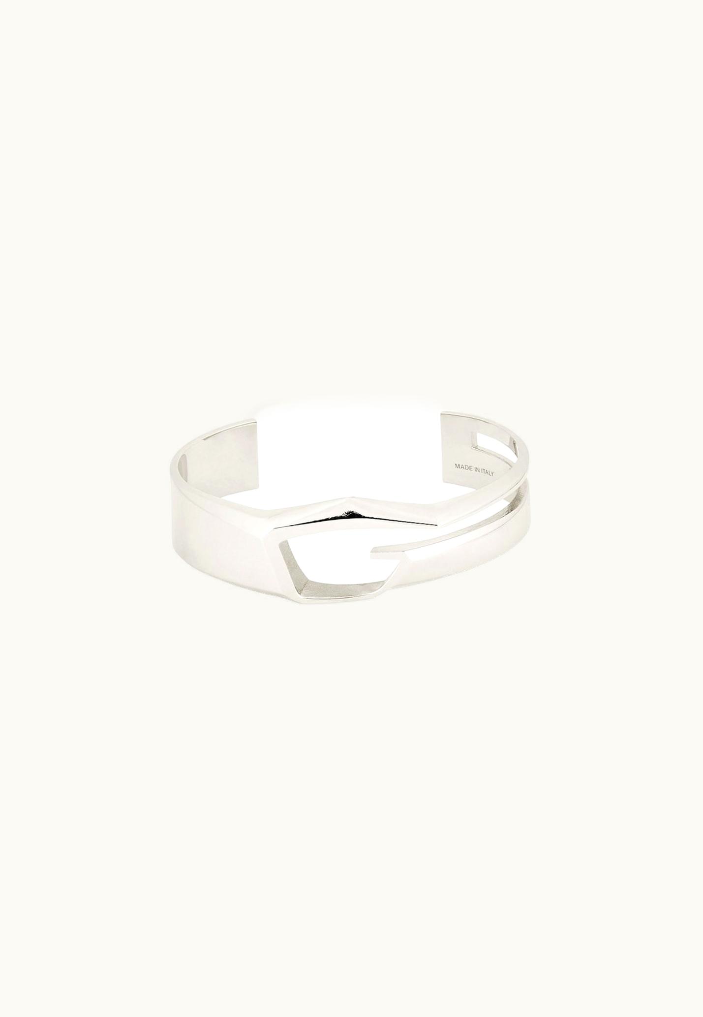 Givenchy Givenchy Giv Cut Bracelet In Metal - Silvery