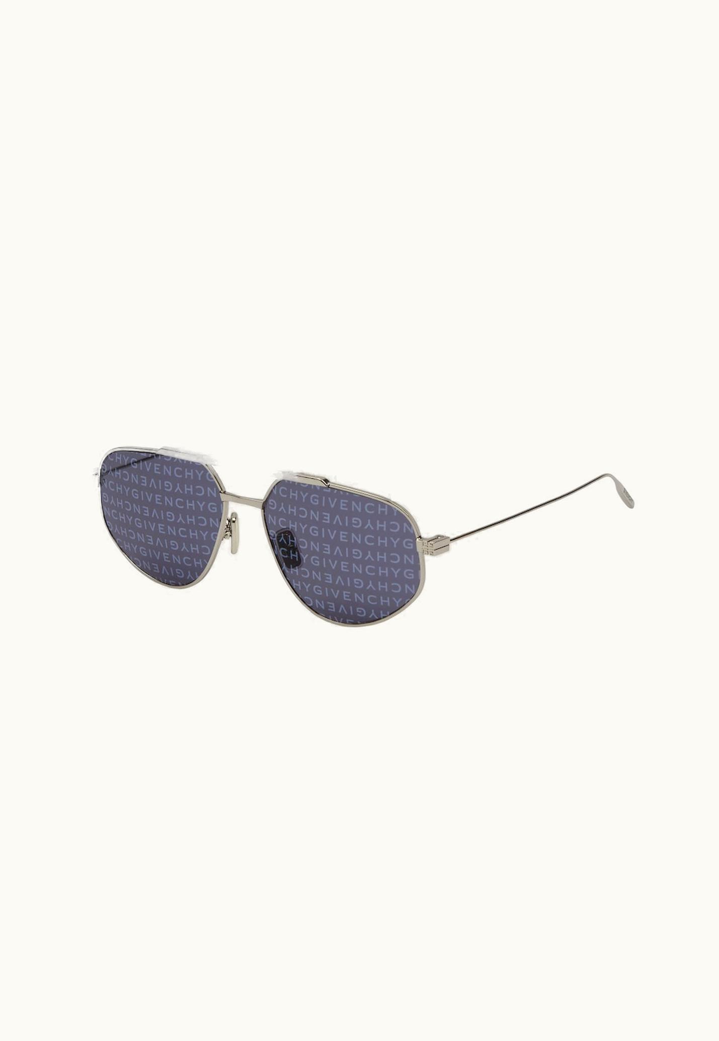 Givenchy Givenchy Gv Speed Sunglasses In Metal - Palladium