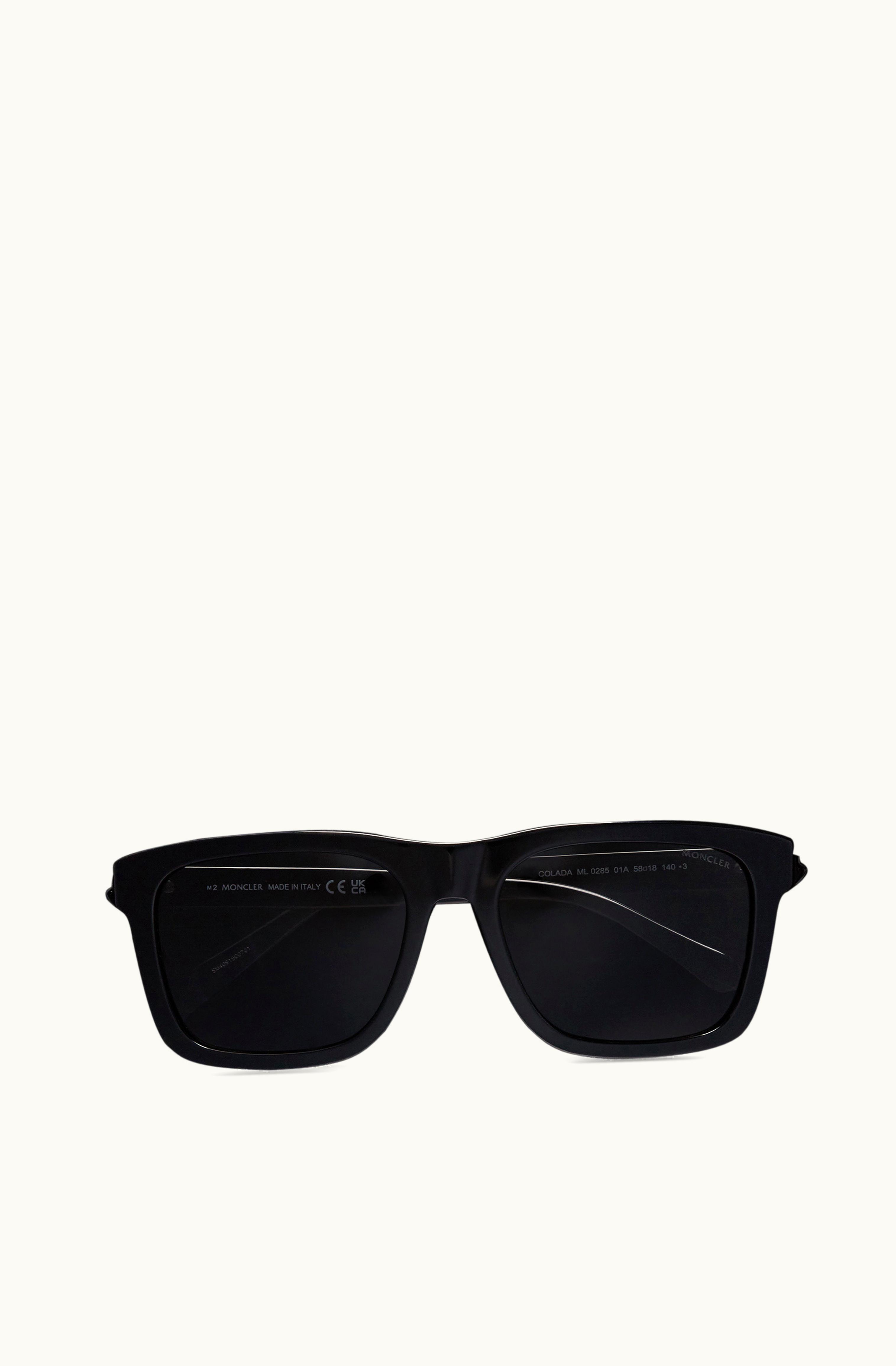 Moncler Moncler Colada Squared Sunglasses Shiny Black