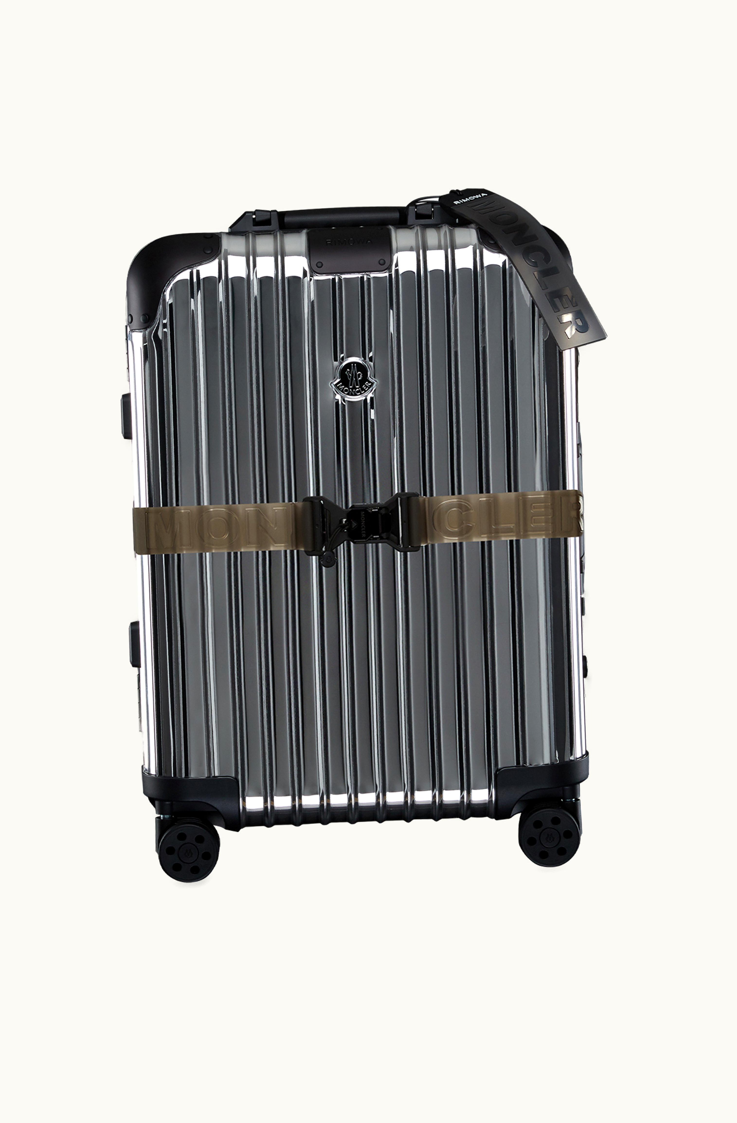 Moncler Moncler + Rimowa Reflection Suitcase Metallic Silver