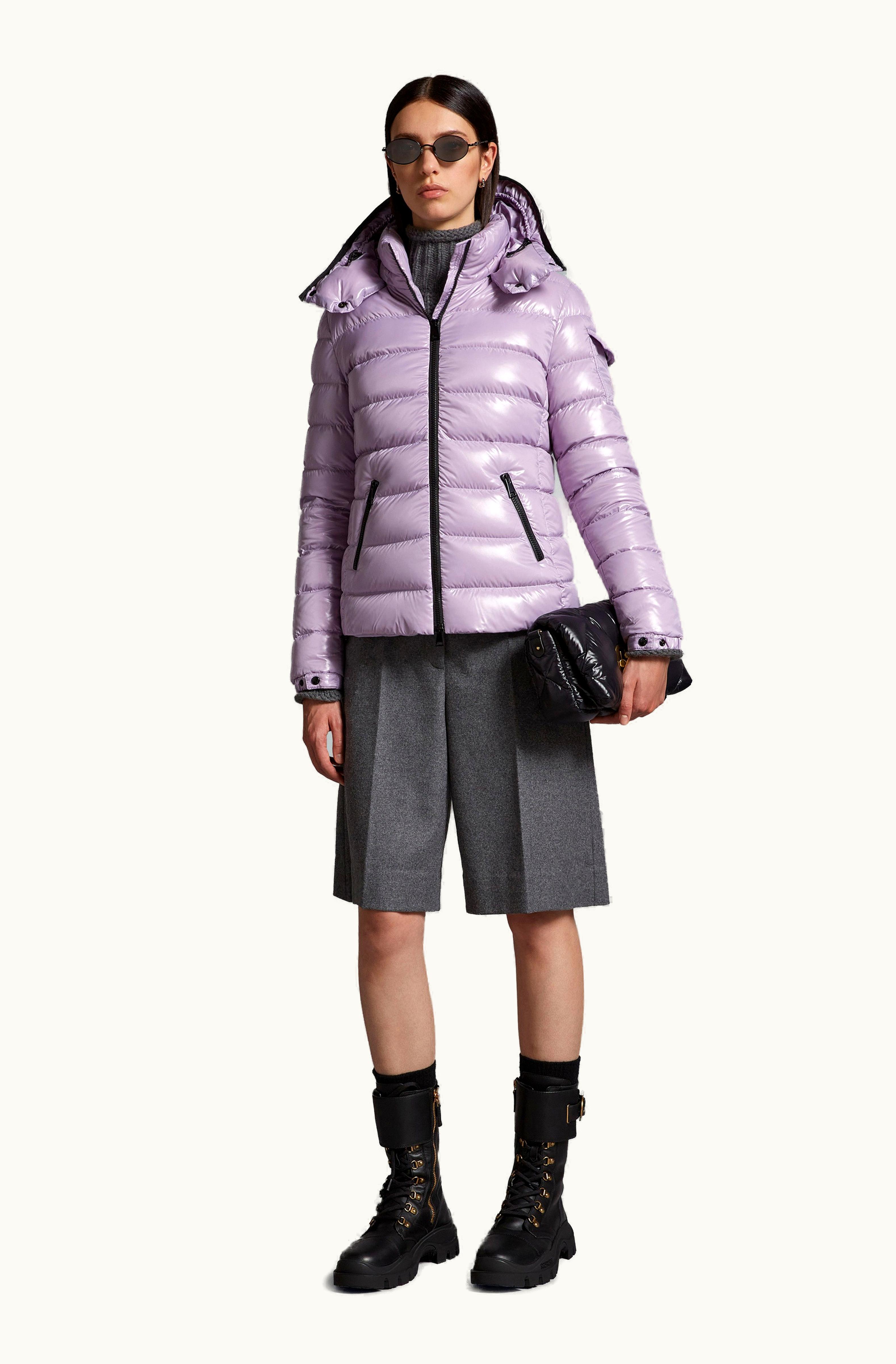 Moncler Moncler Bady Short Down Jacket Light Lilac