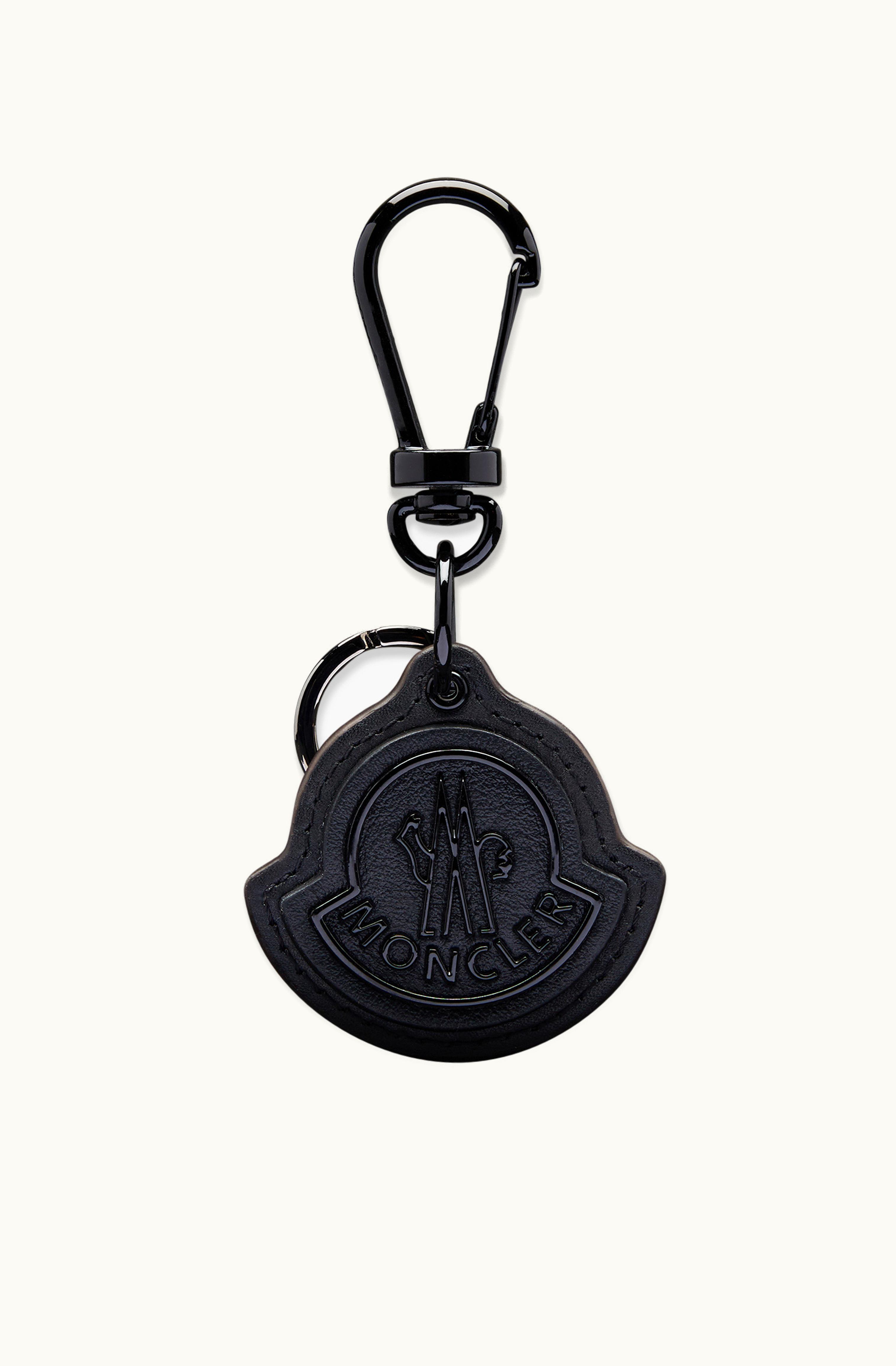 Moncler Moncler Logo Key Ring Black