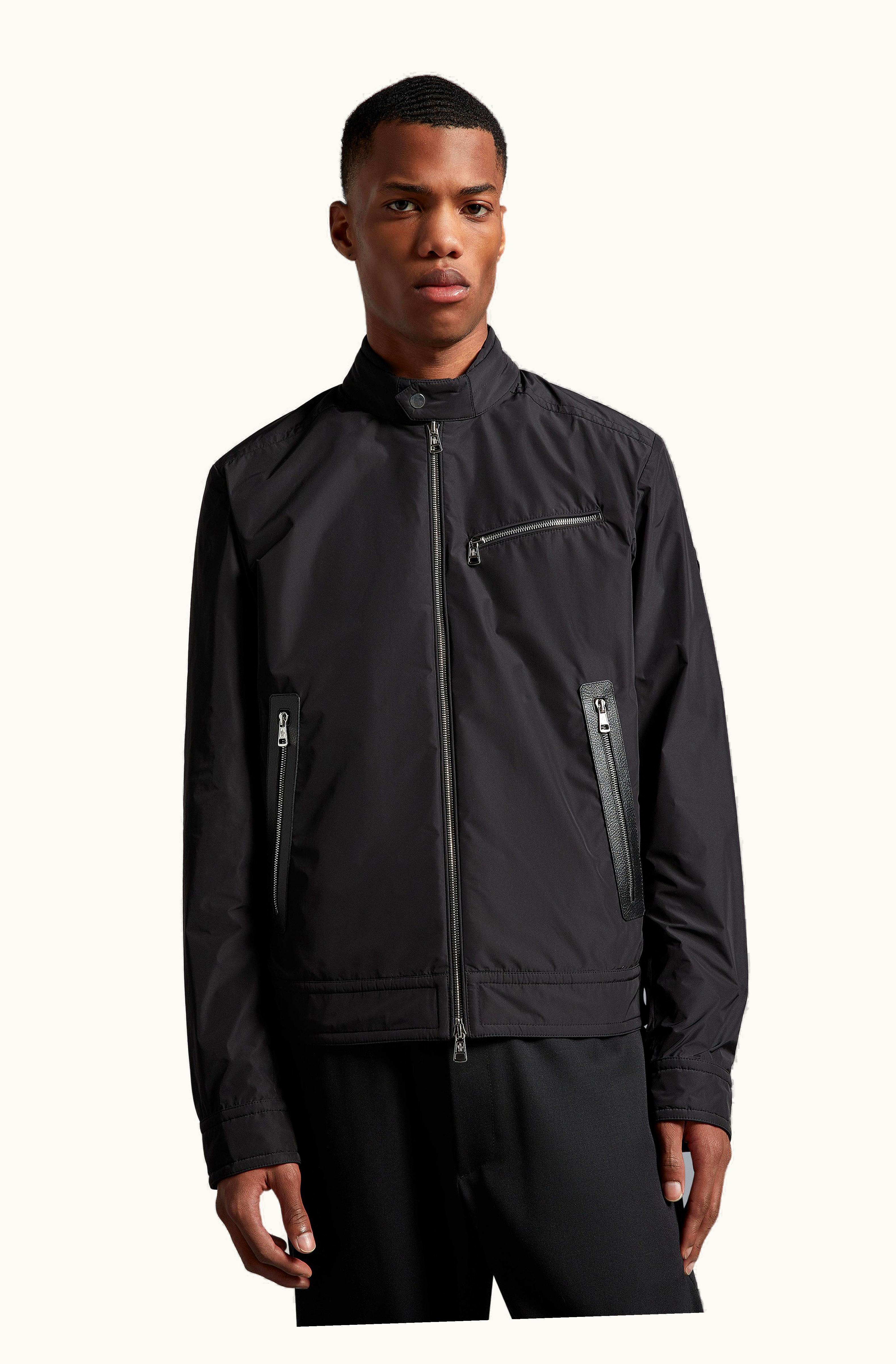 Moncler Moncler Drome Biker Jacket Black