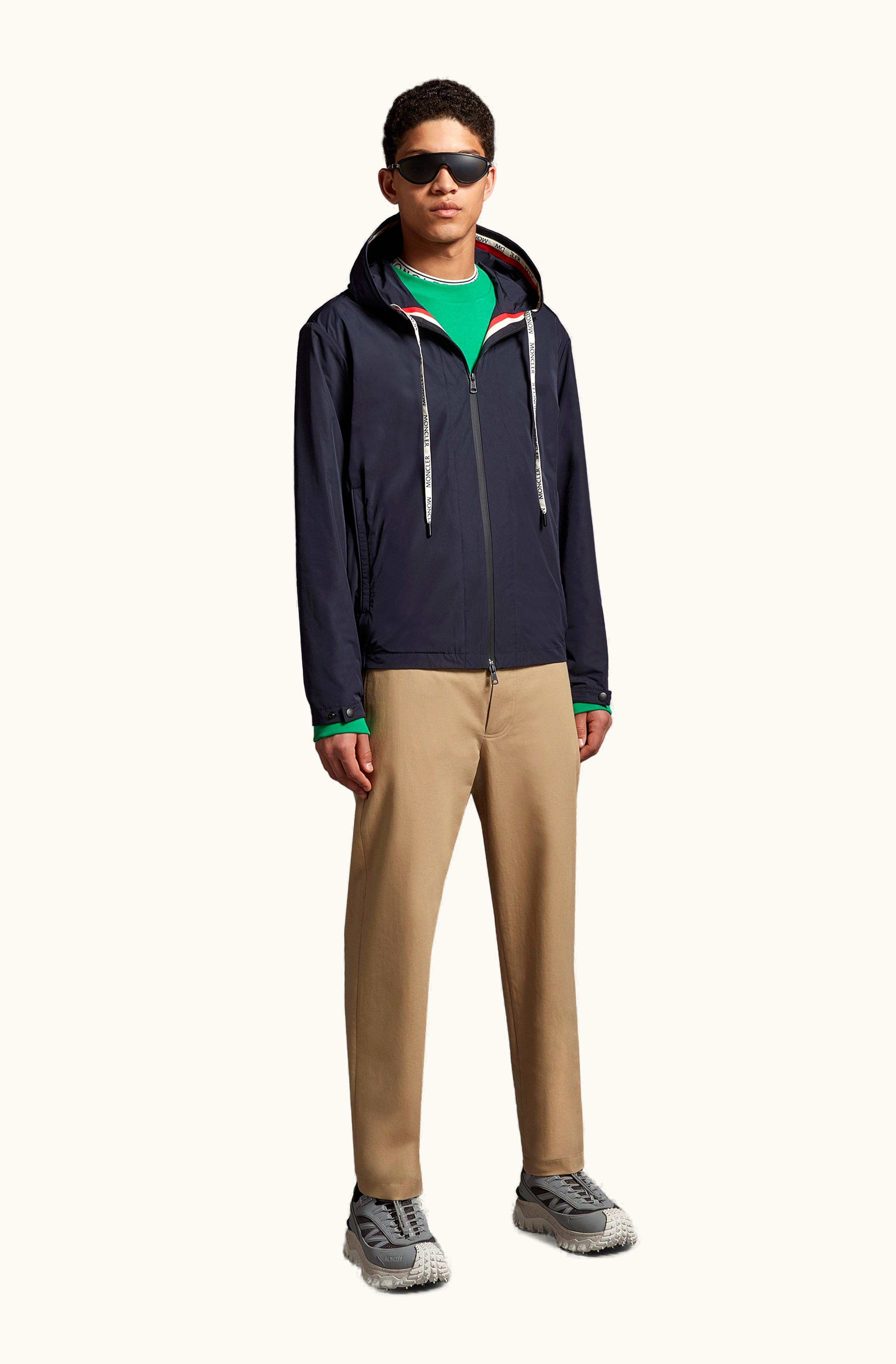 Moncler Moncler Carles Hooded Jacket Dark Blue