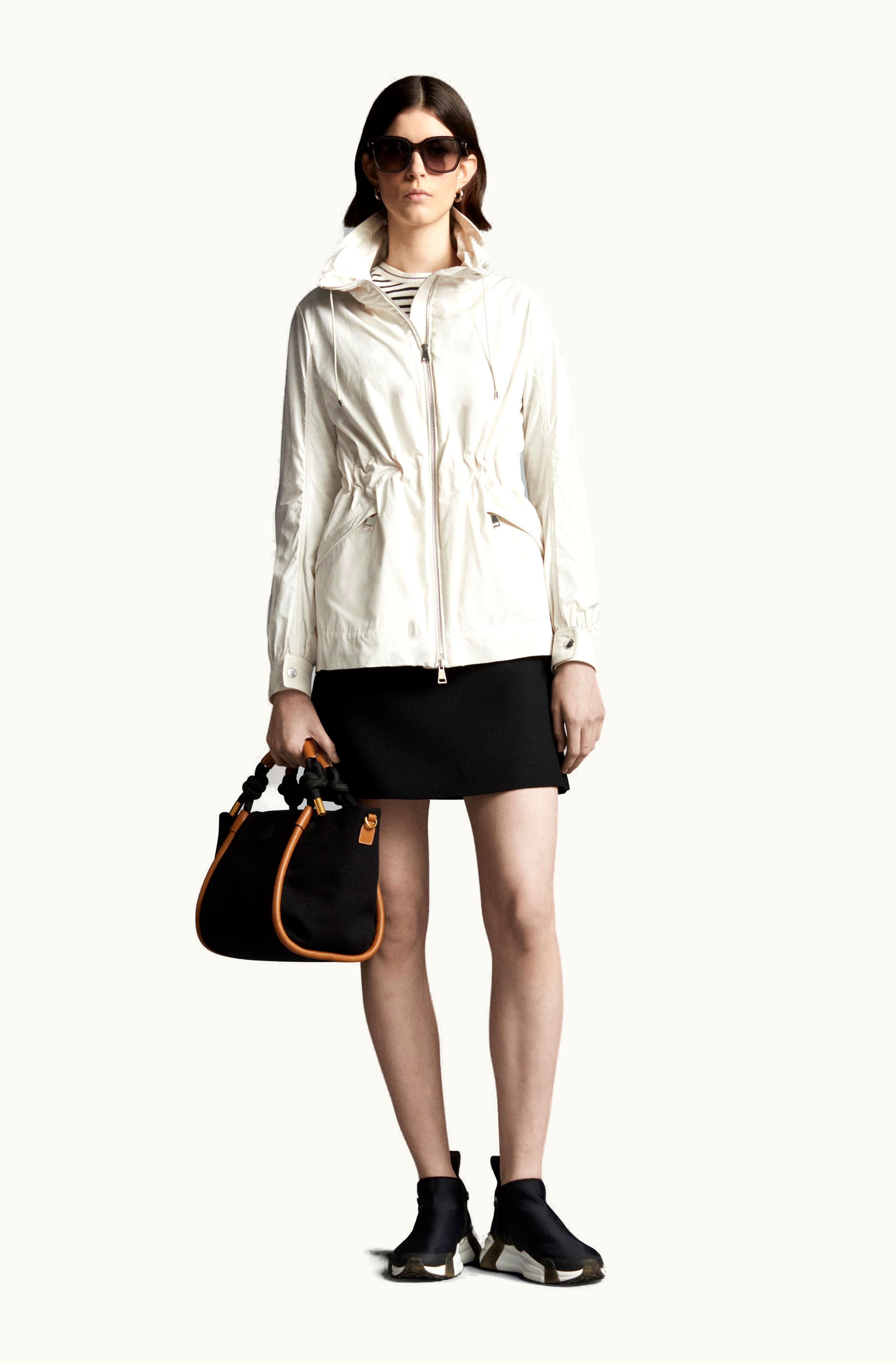 Moncler Moncler Enet Parka Jacket White Ivory