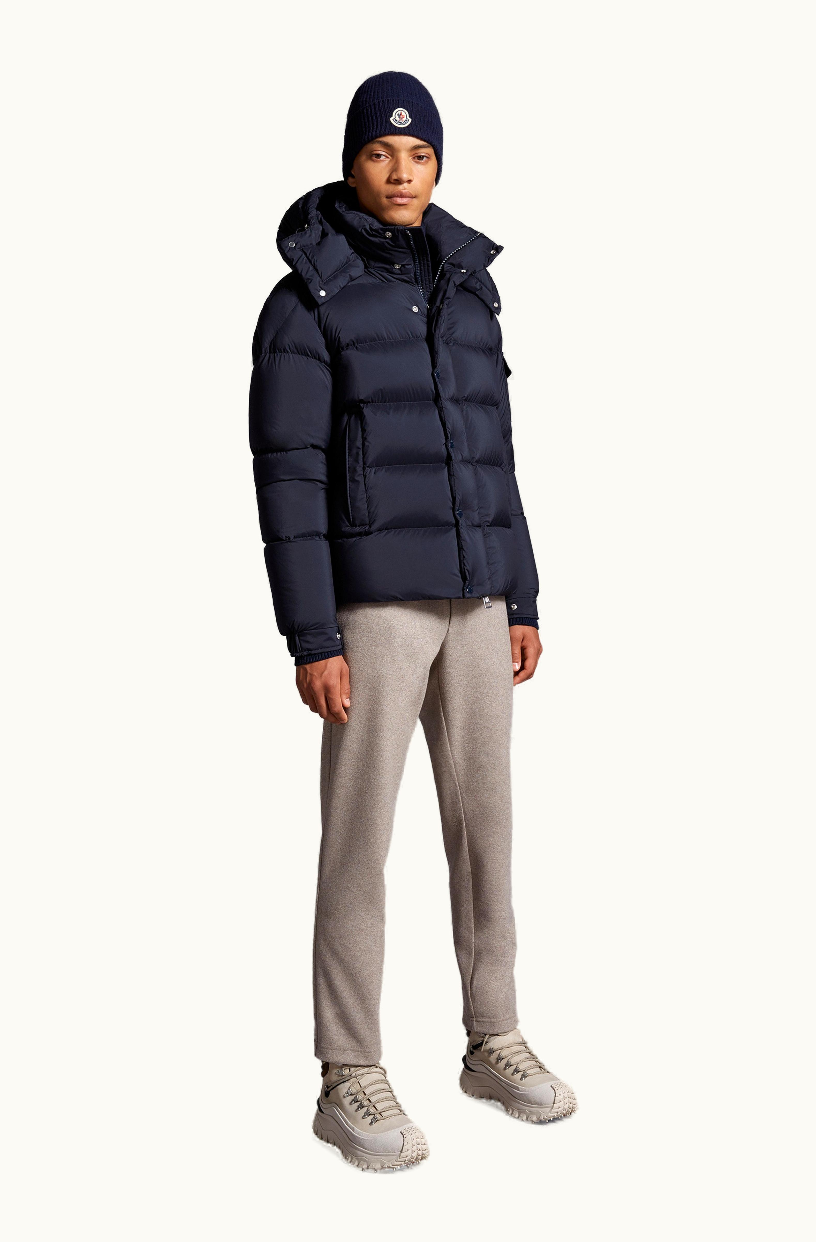 Moncler Moncler Vezere Short Down Jacket Night Blue