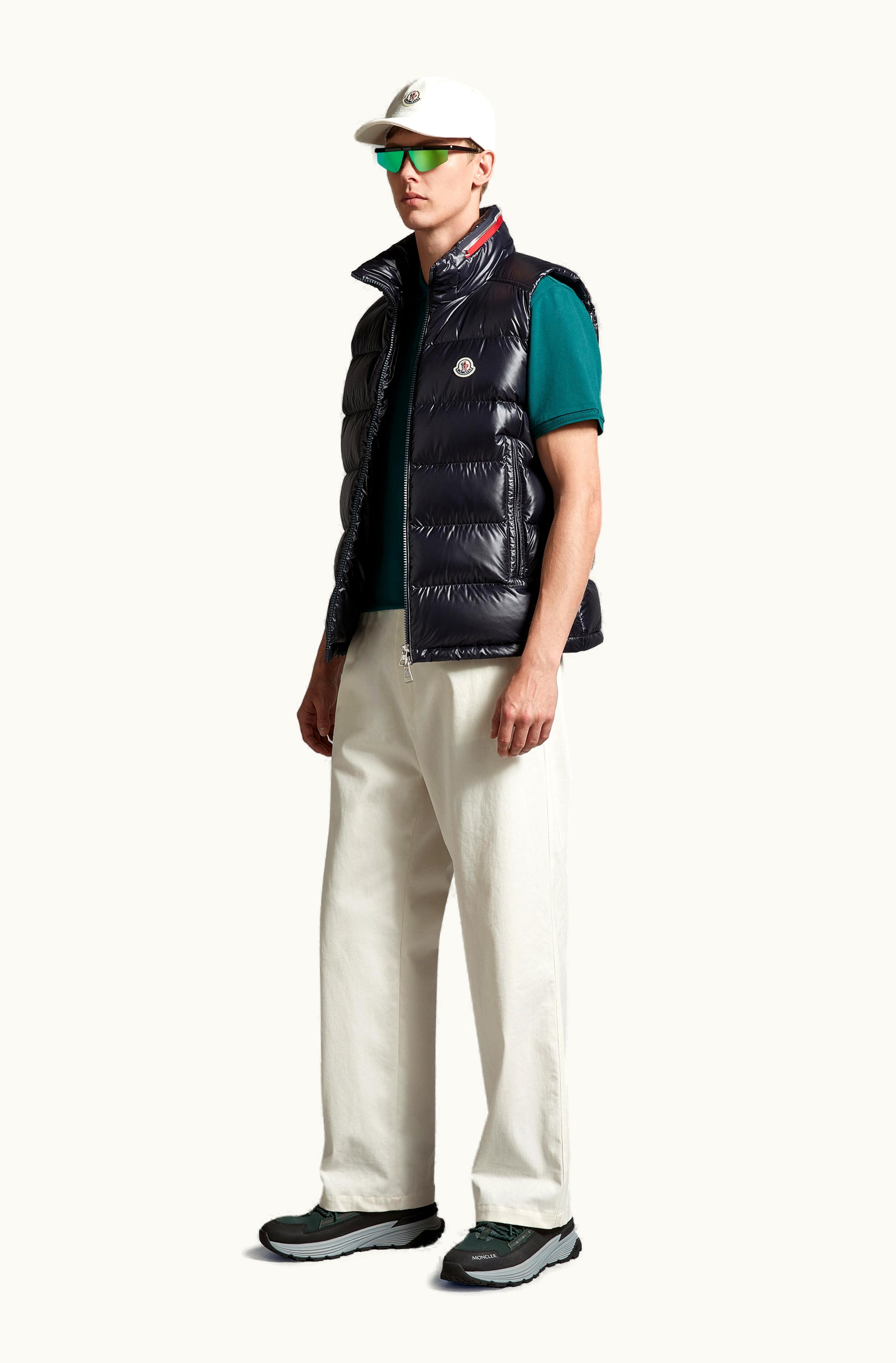 Moncler Moncler Ouse Down Gilet Navy Blue