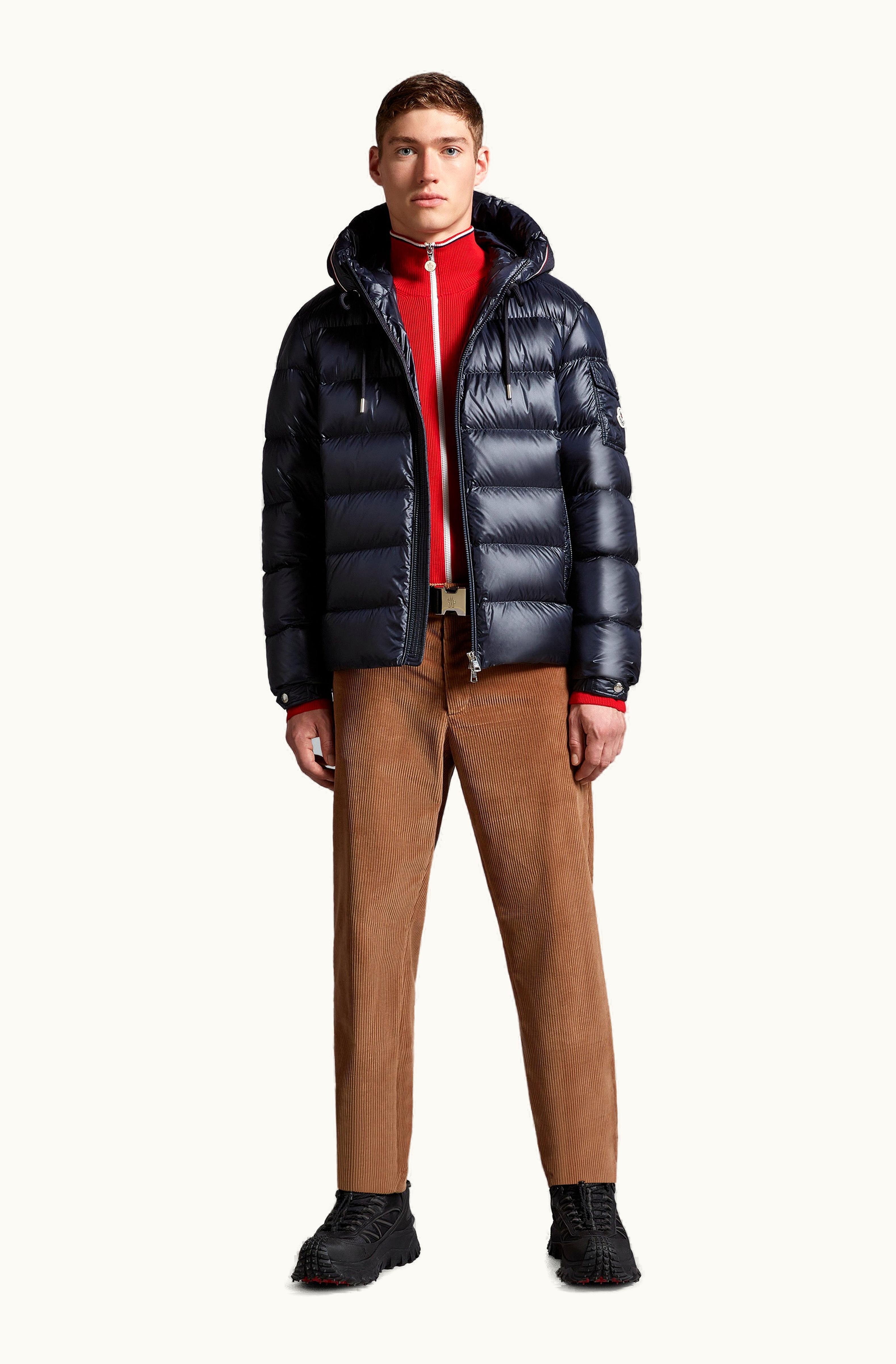 Moncler Moncler Pavin Short Down Jacket Night Blue