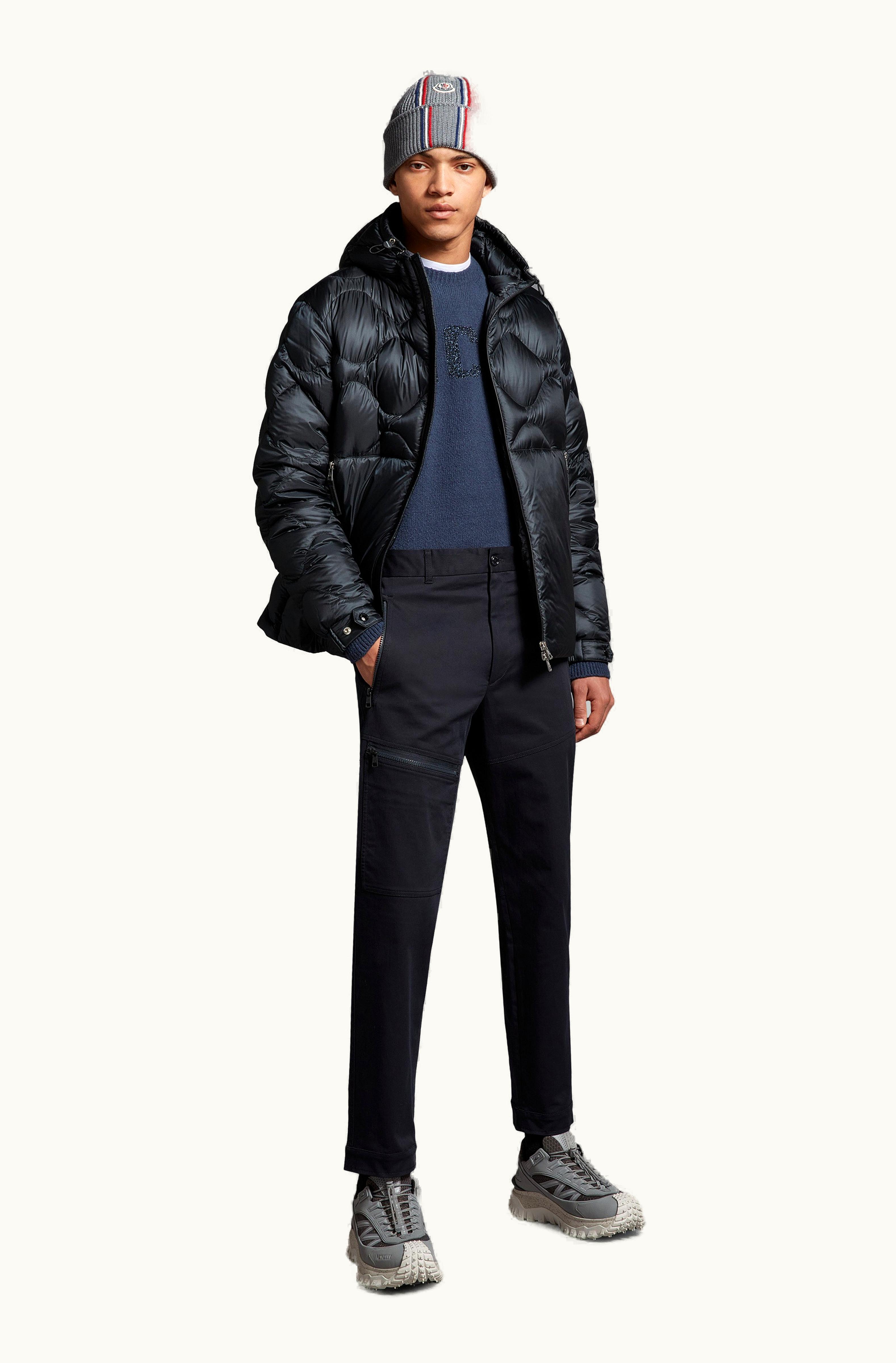 Moncler Moncler Soulier Short Down Jacket Black