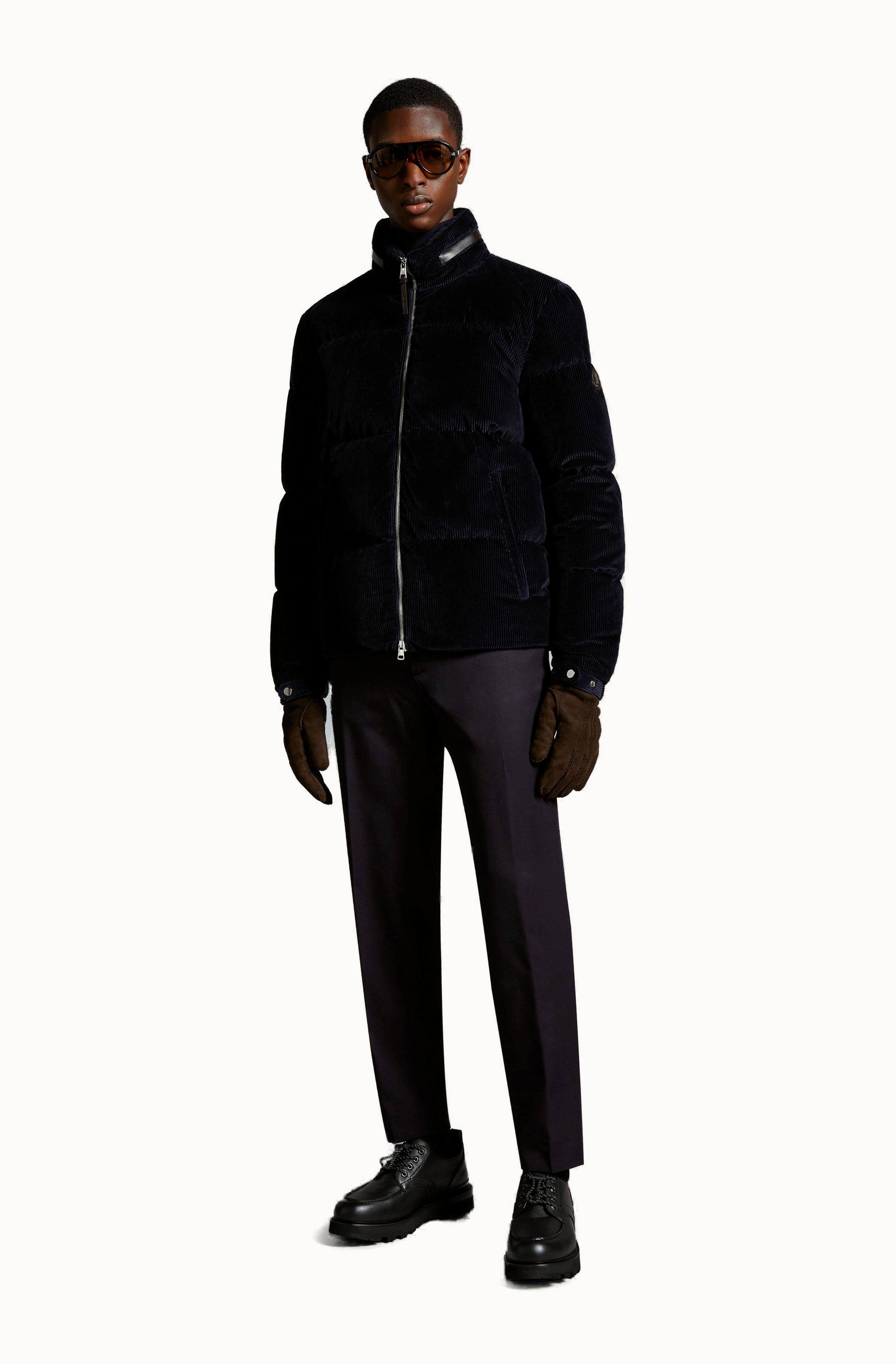 Moncler Moncler Besbre Short Down Jacket Night Blue