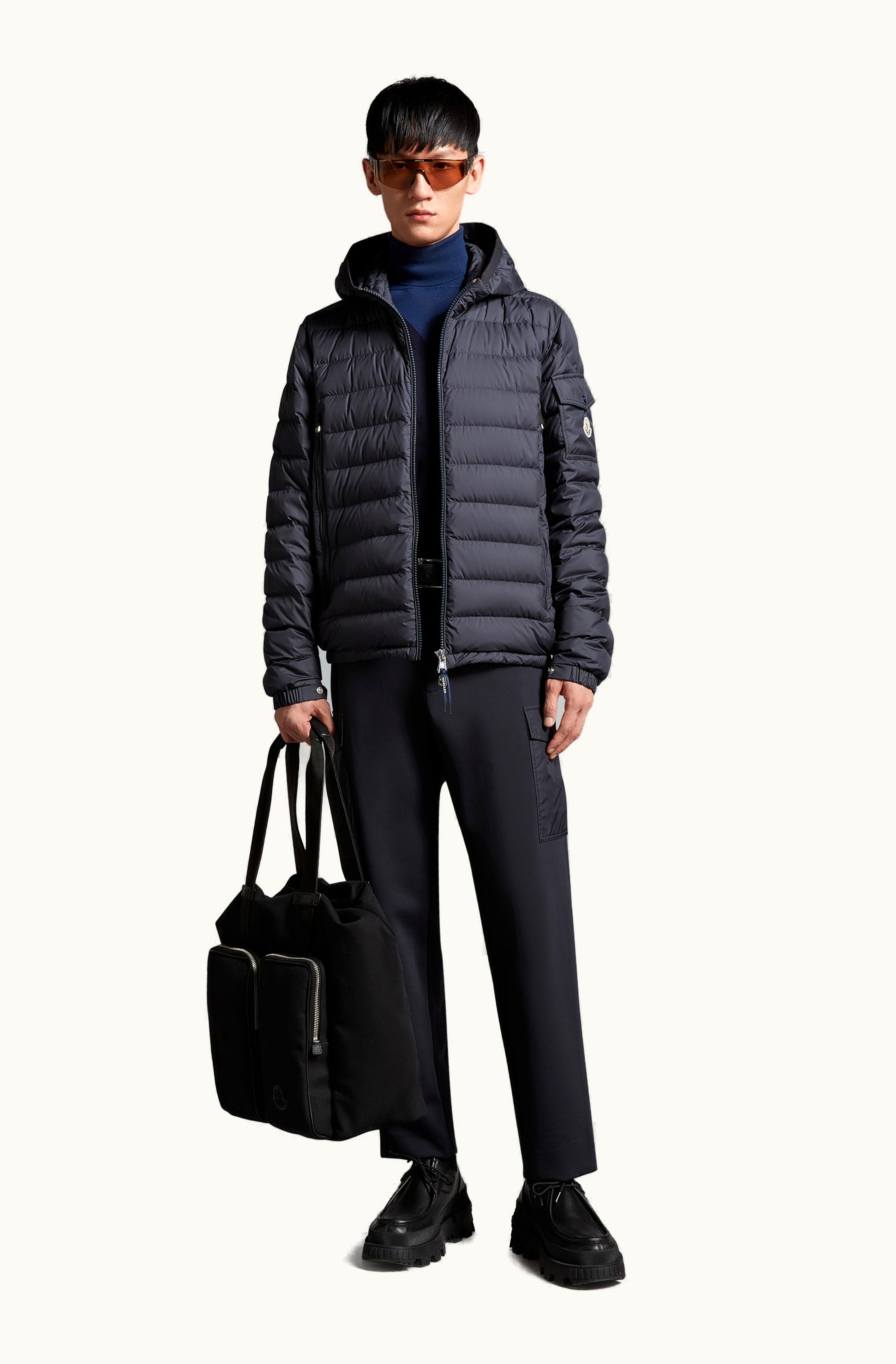 Moncler Moncler Galion Short Down Jacket Navy Blue