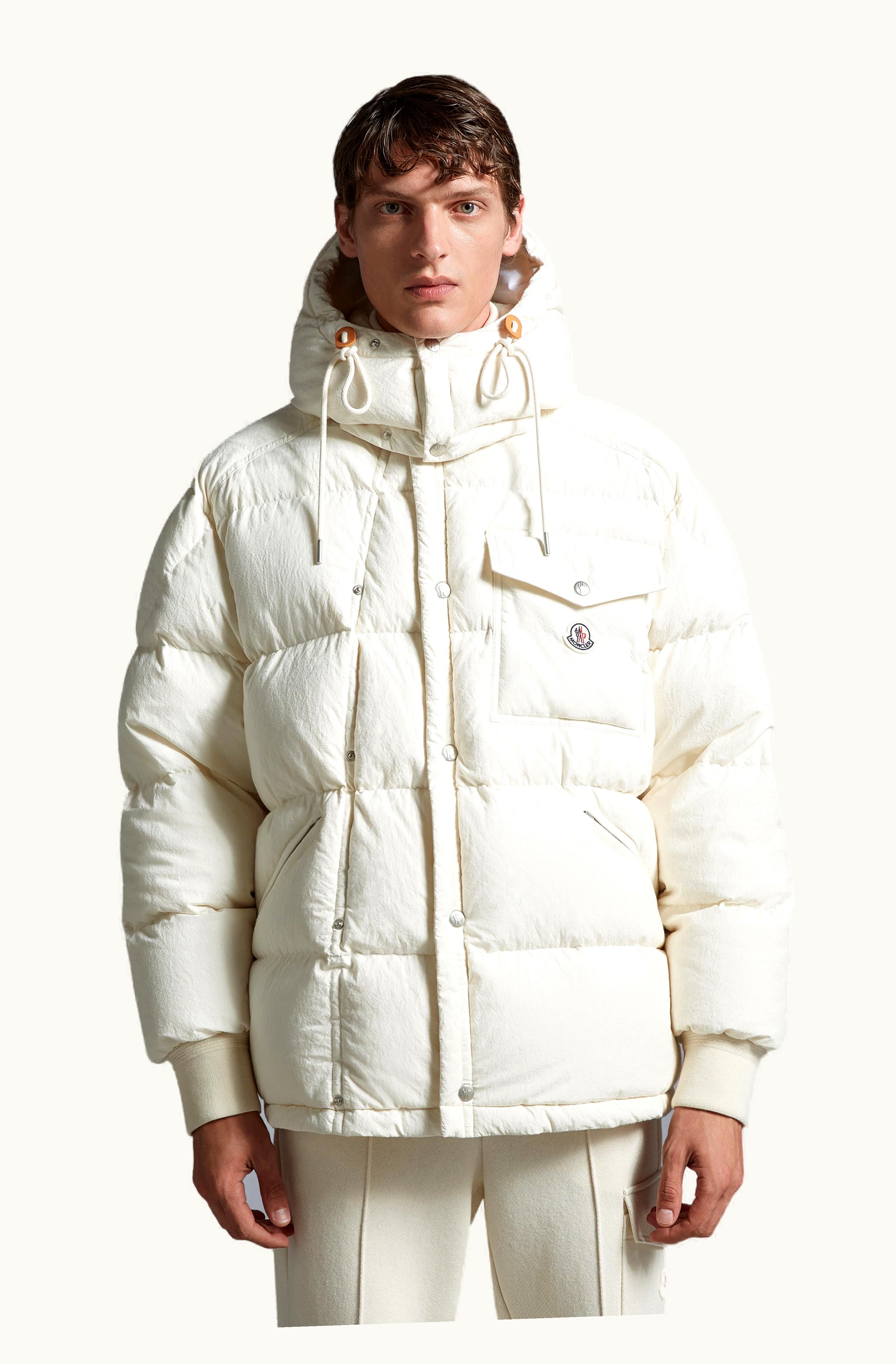 Moncler Moncler Karakorum Short Down Jacket Men White