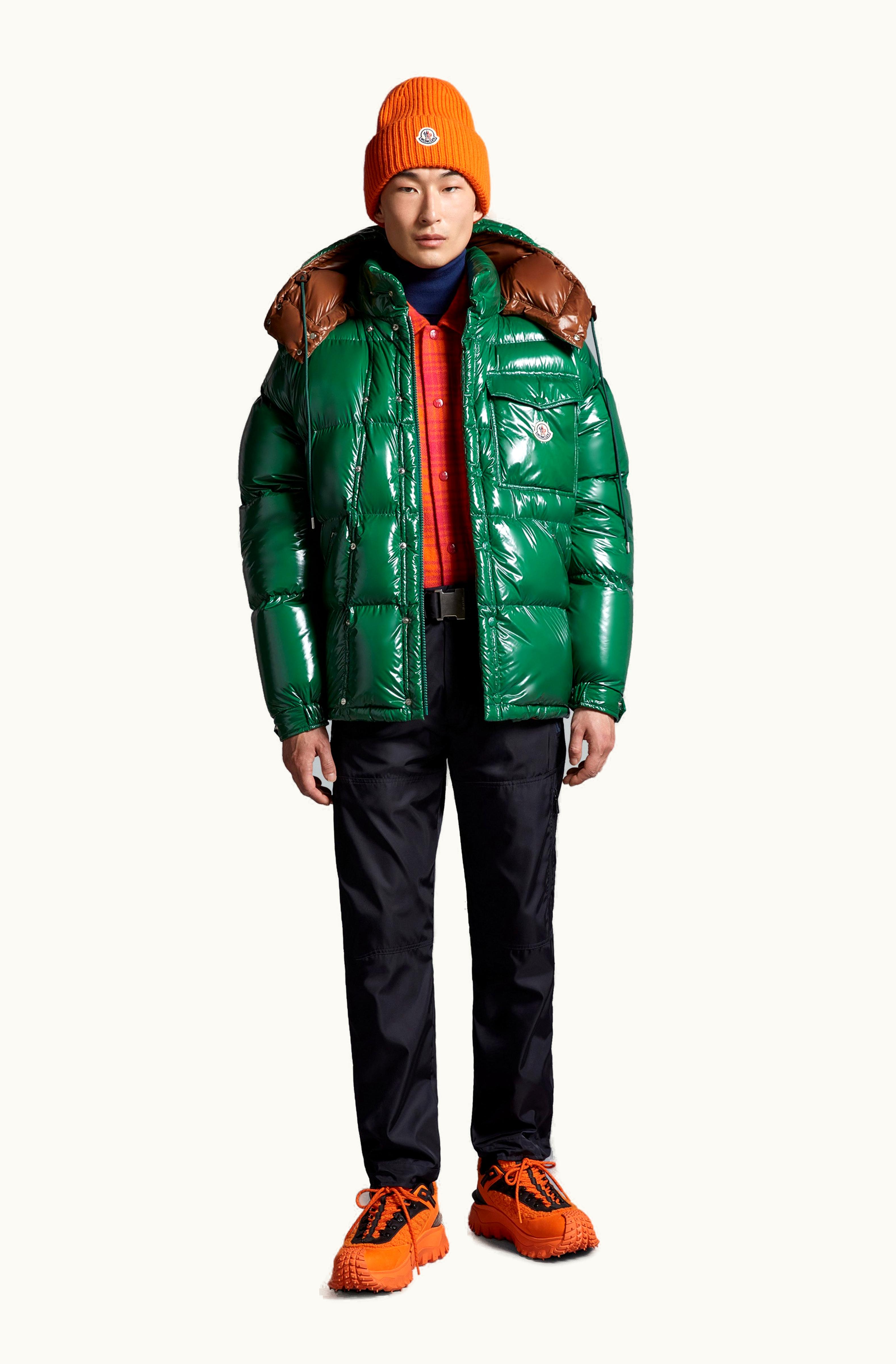 Moncler Moncler Karakorum Short Down Jacket Men Green