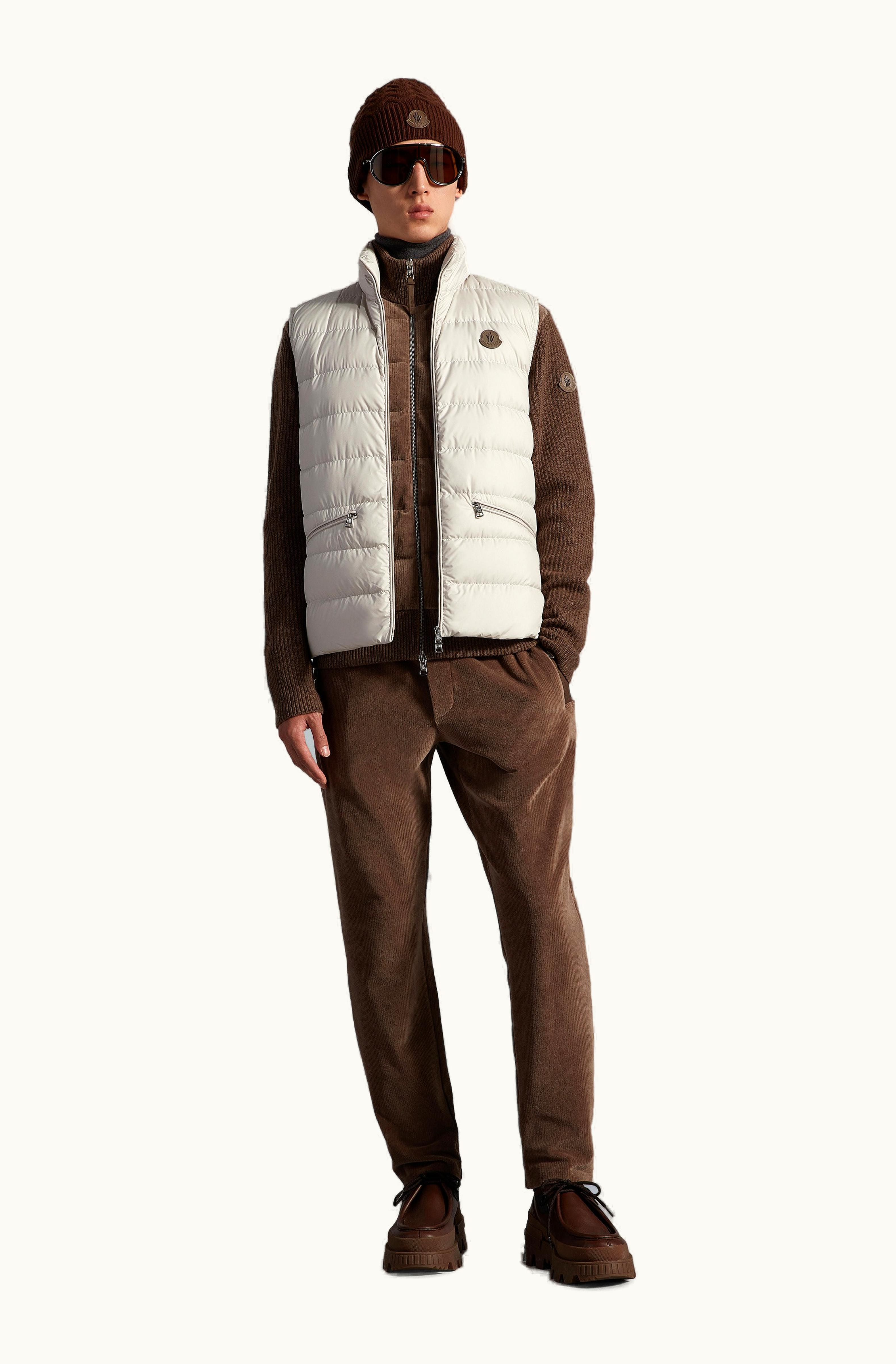 Moncler Moncler Treompan Down Gilet White