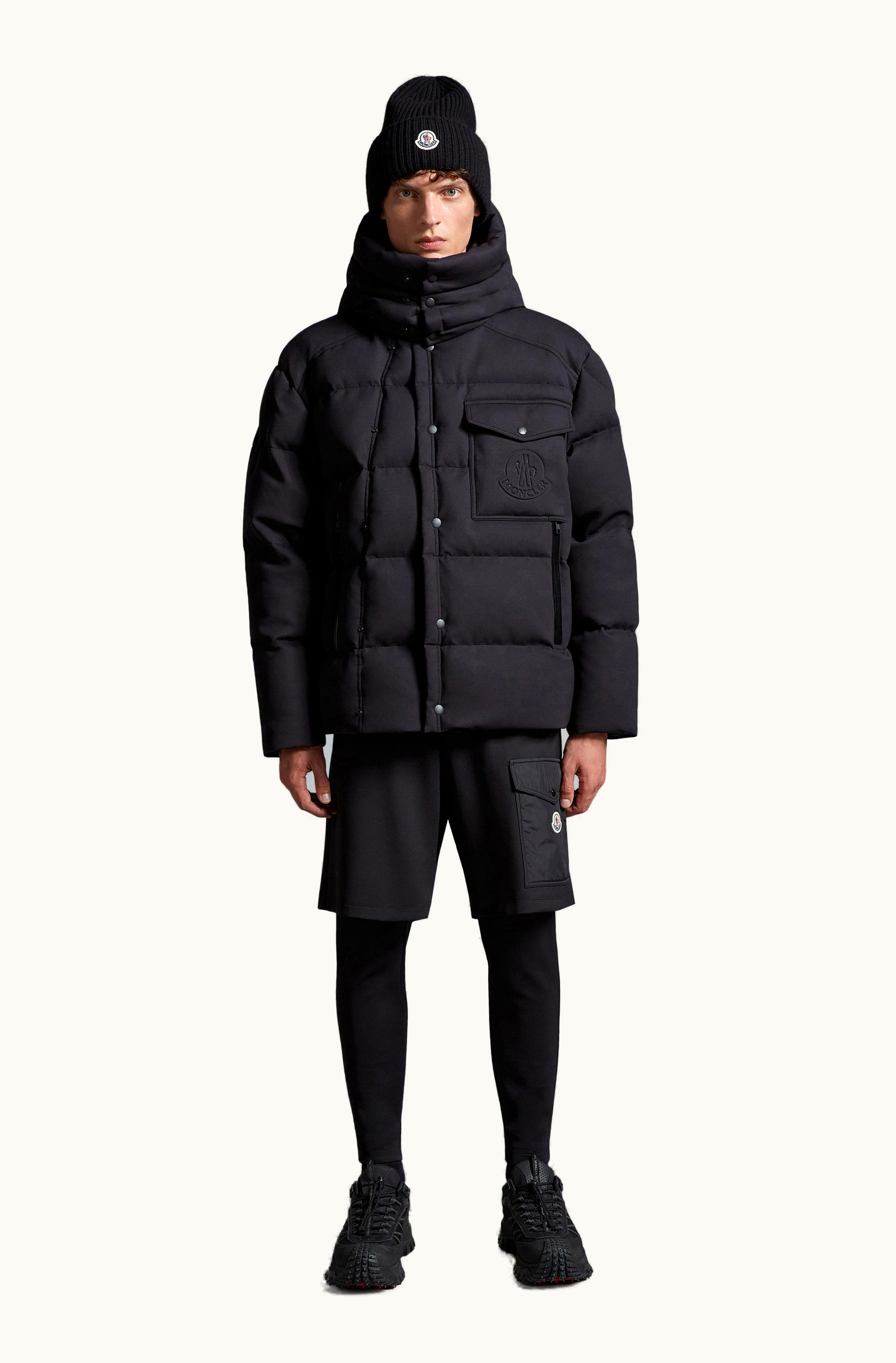 Moncler Moncler Karakorum Short Down Jacket Men Black Black