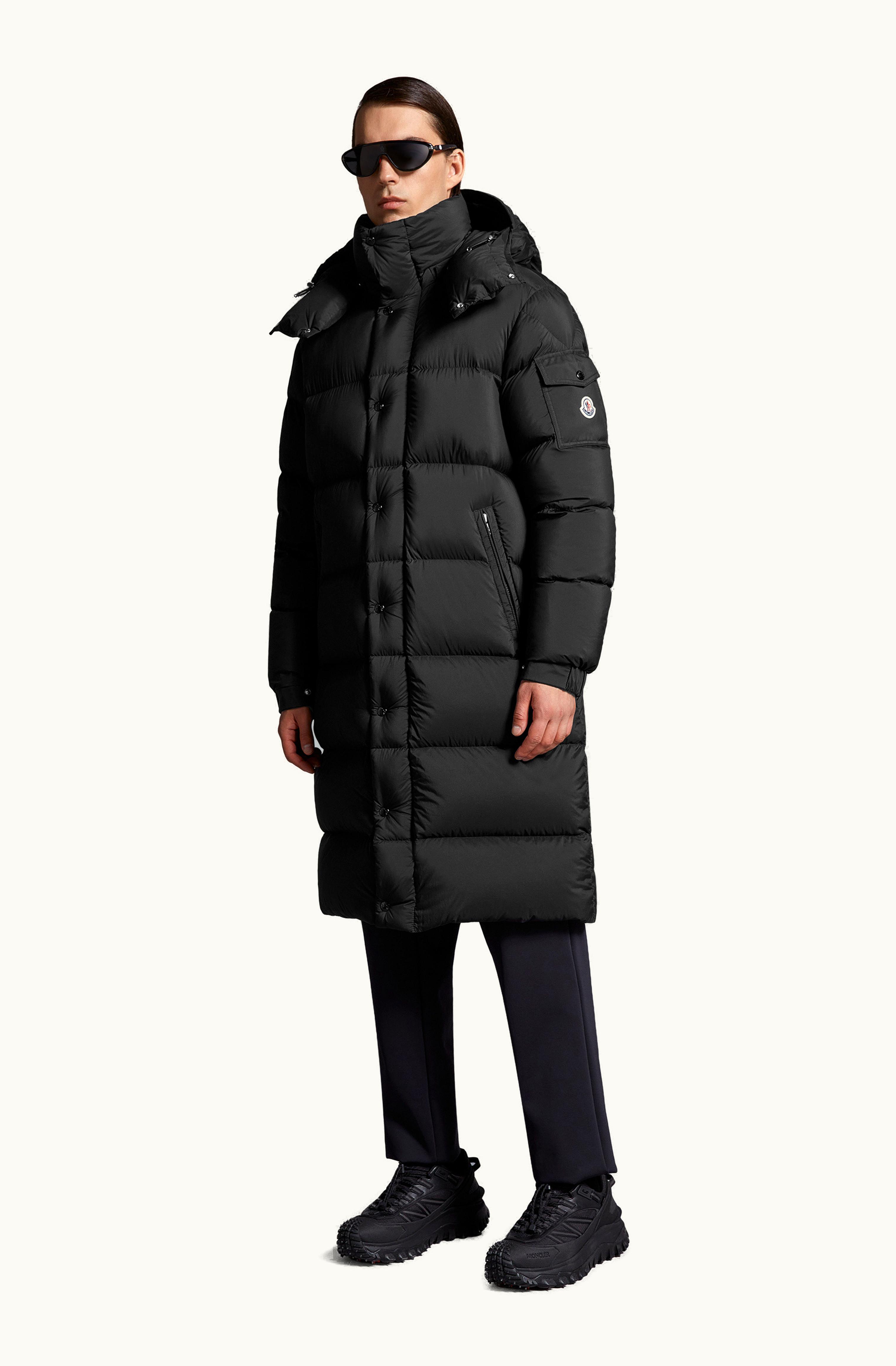 Moncler Moncler Hanoverian Long Down Jacket Black Black