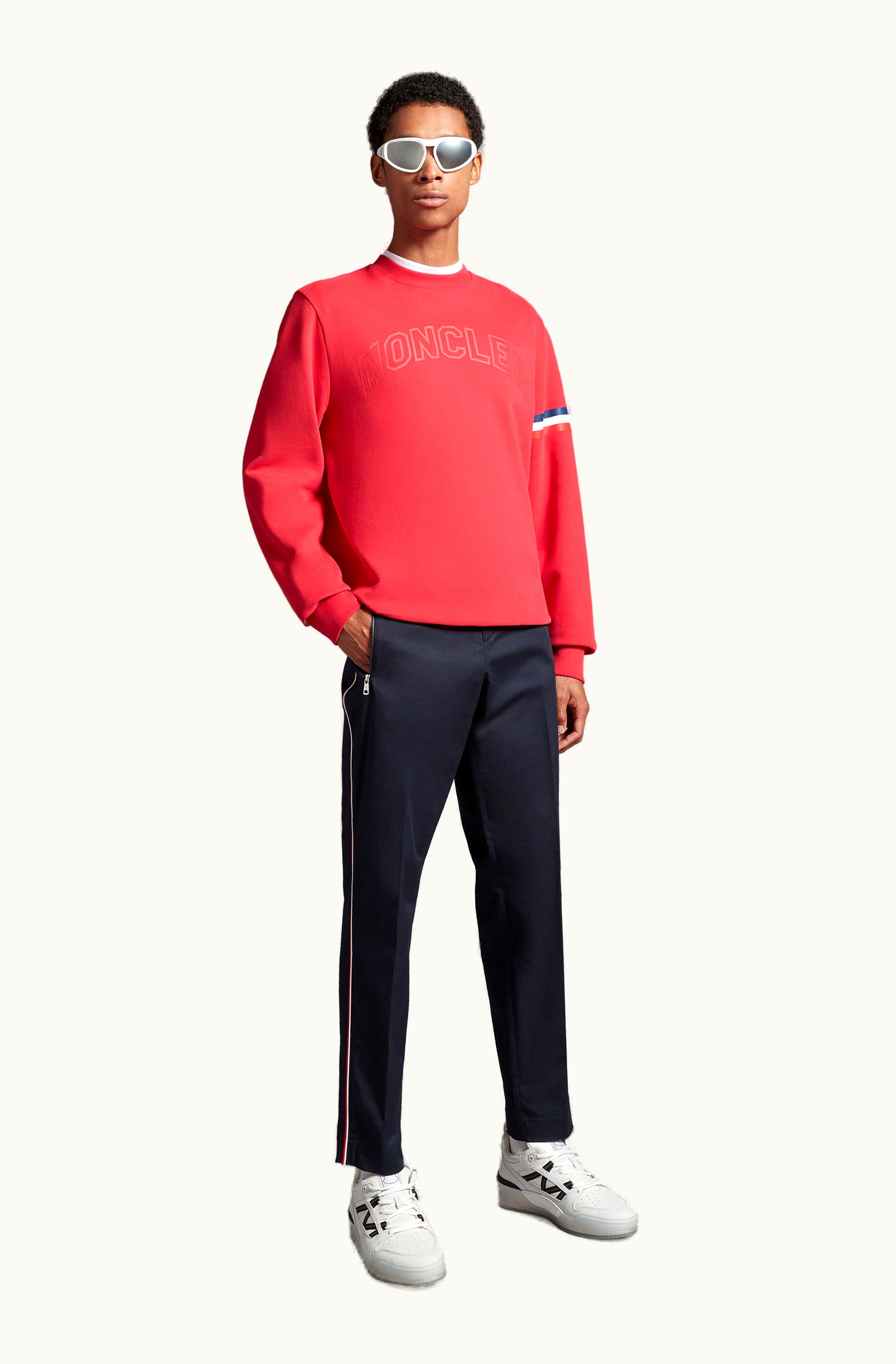 Moncler Moncler Gabardine Trousers Dark Blue