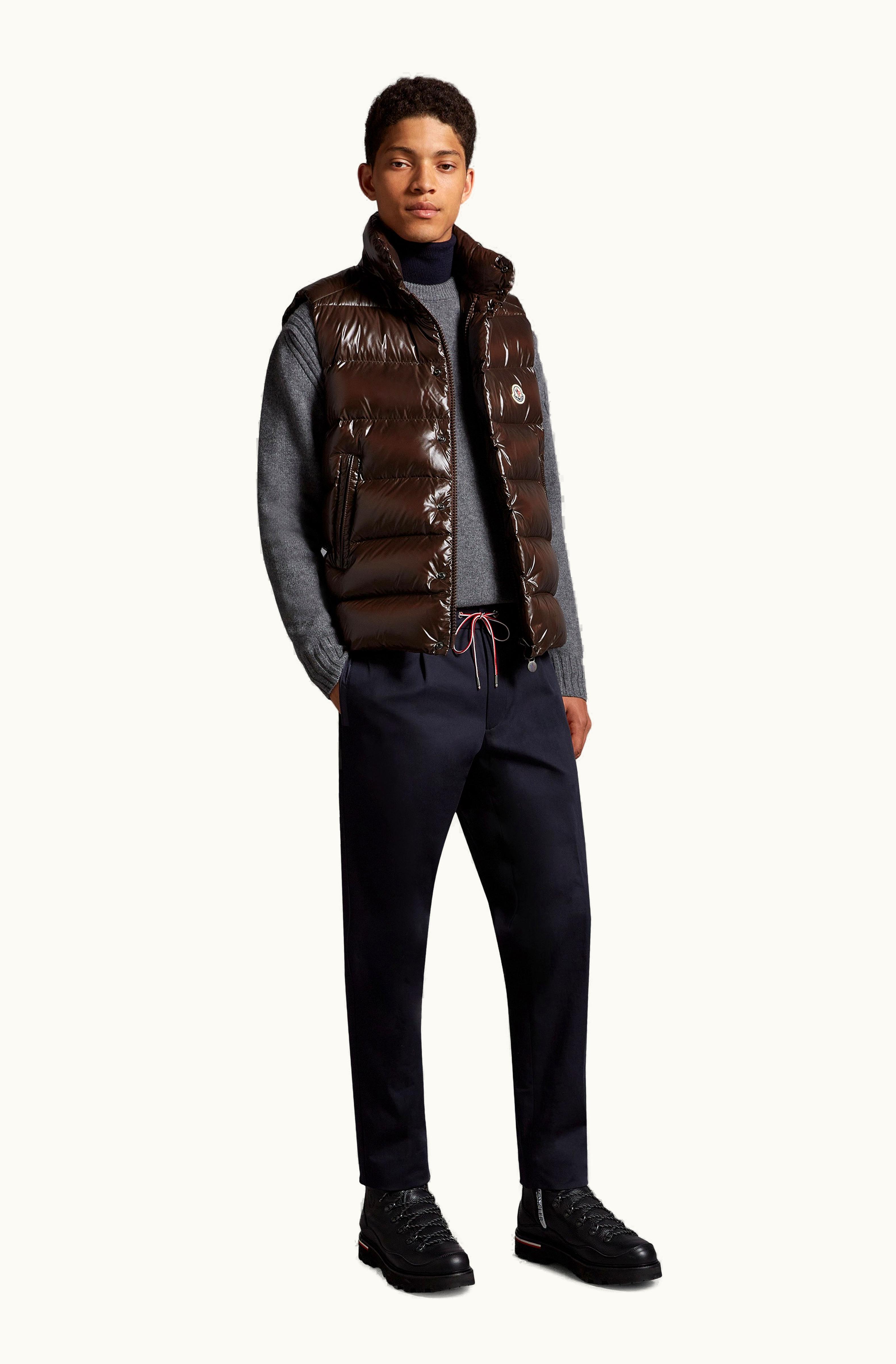 Moncler Moncler Gabardine Trousers Night Blue