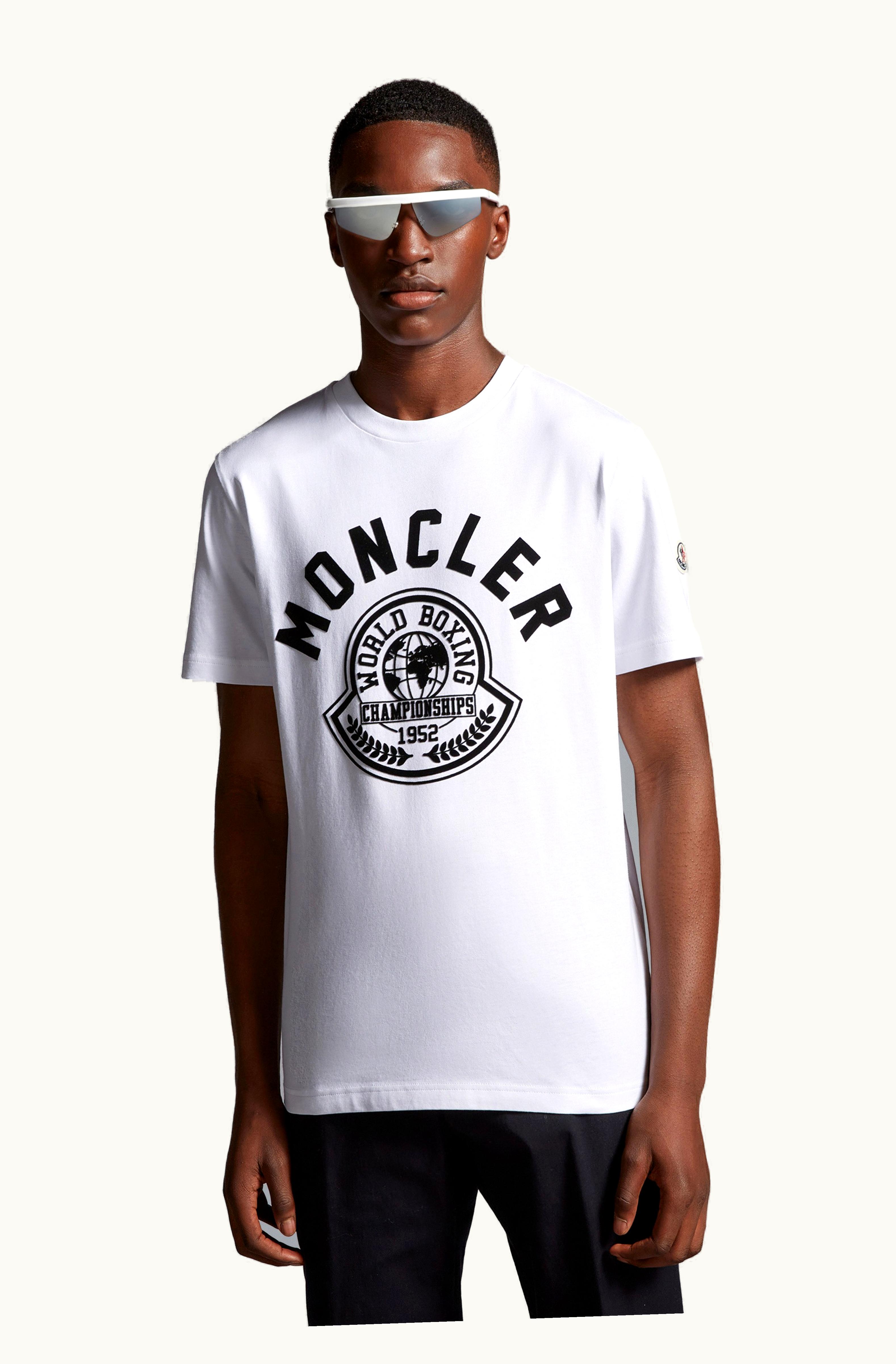 Moncler Moncler Printed Motif T-Shirt Optical White Optical White