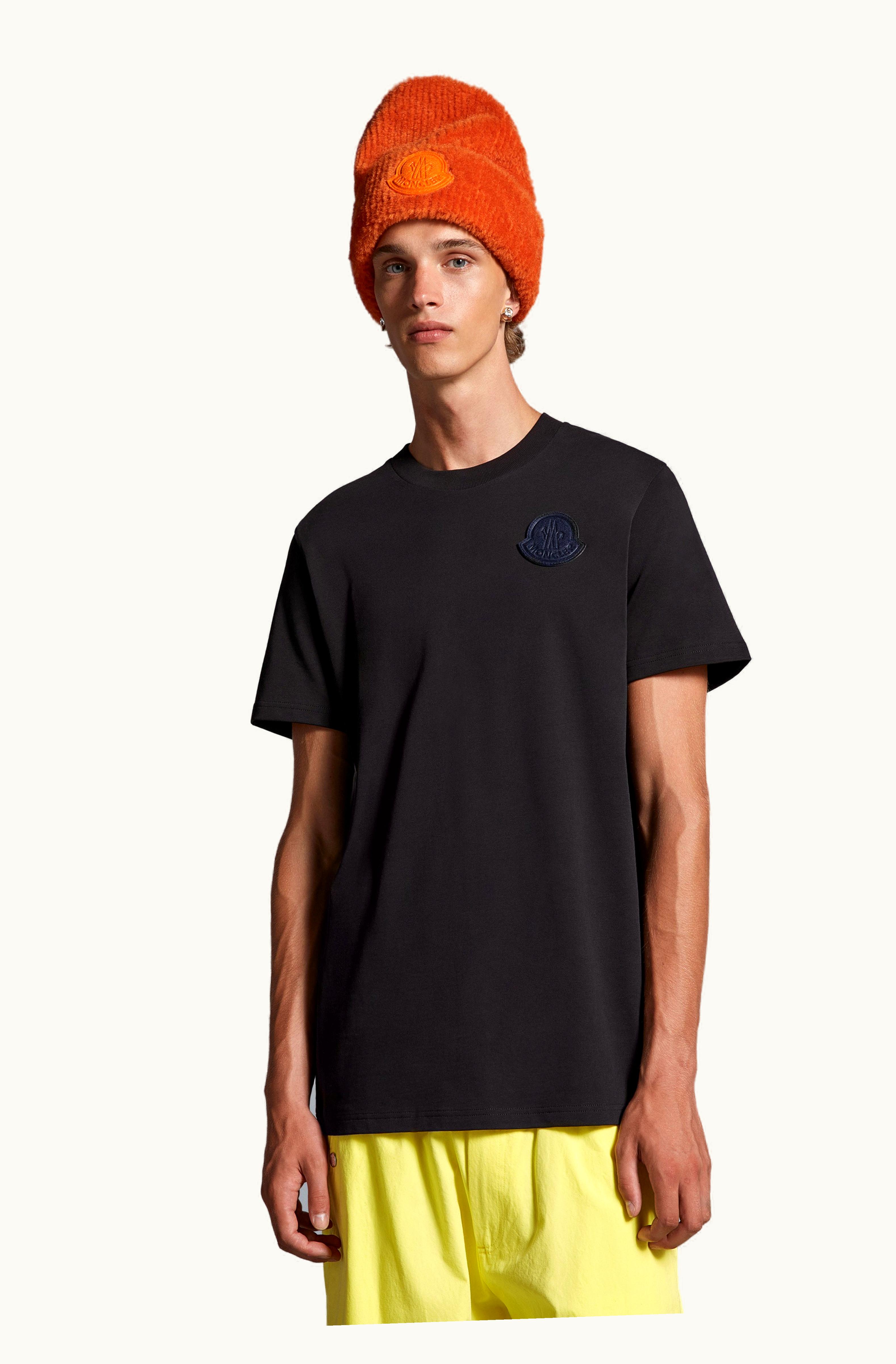 Moncler Moncler Logo Patch T-Shirt Black