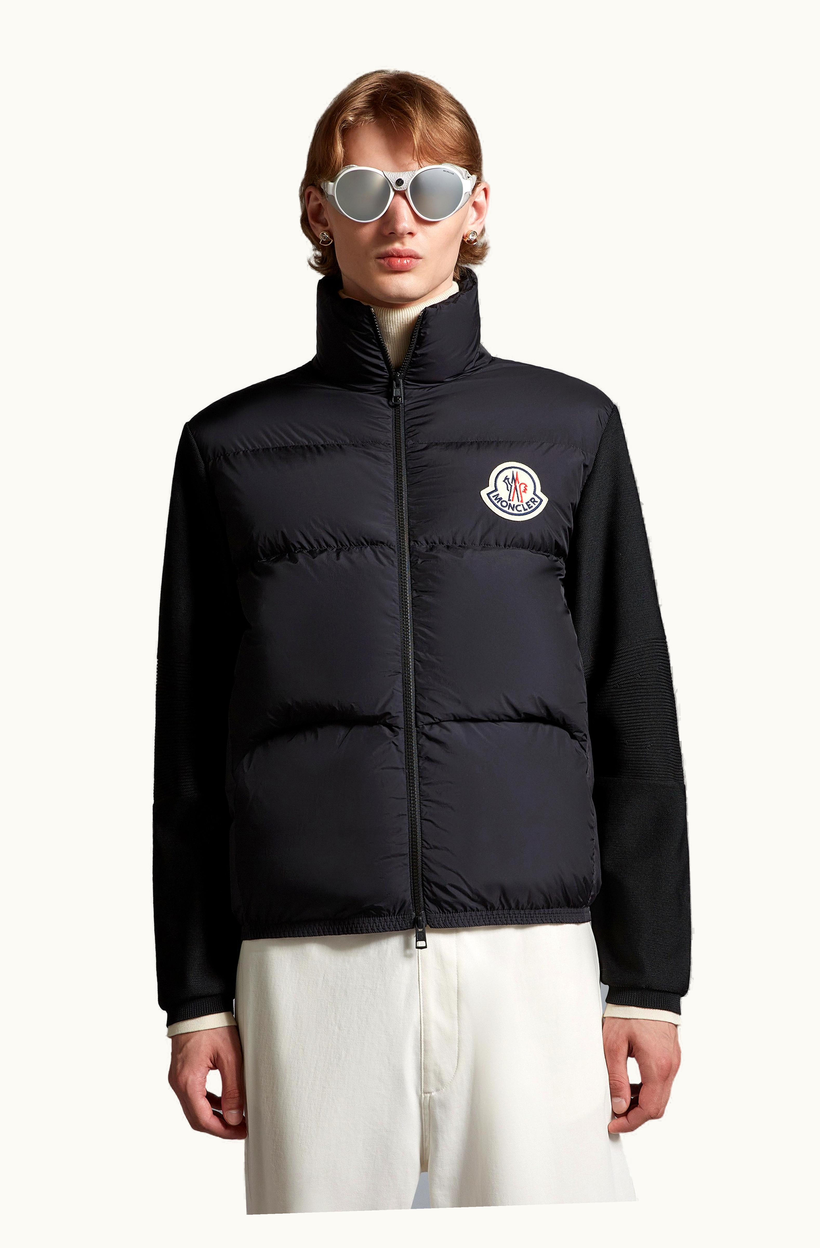 Moncler Moncler Padded Cardigan Black