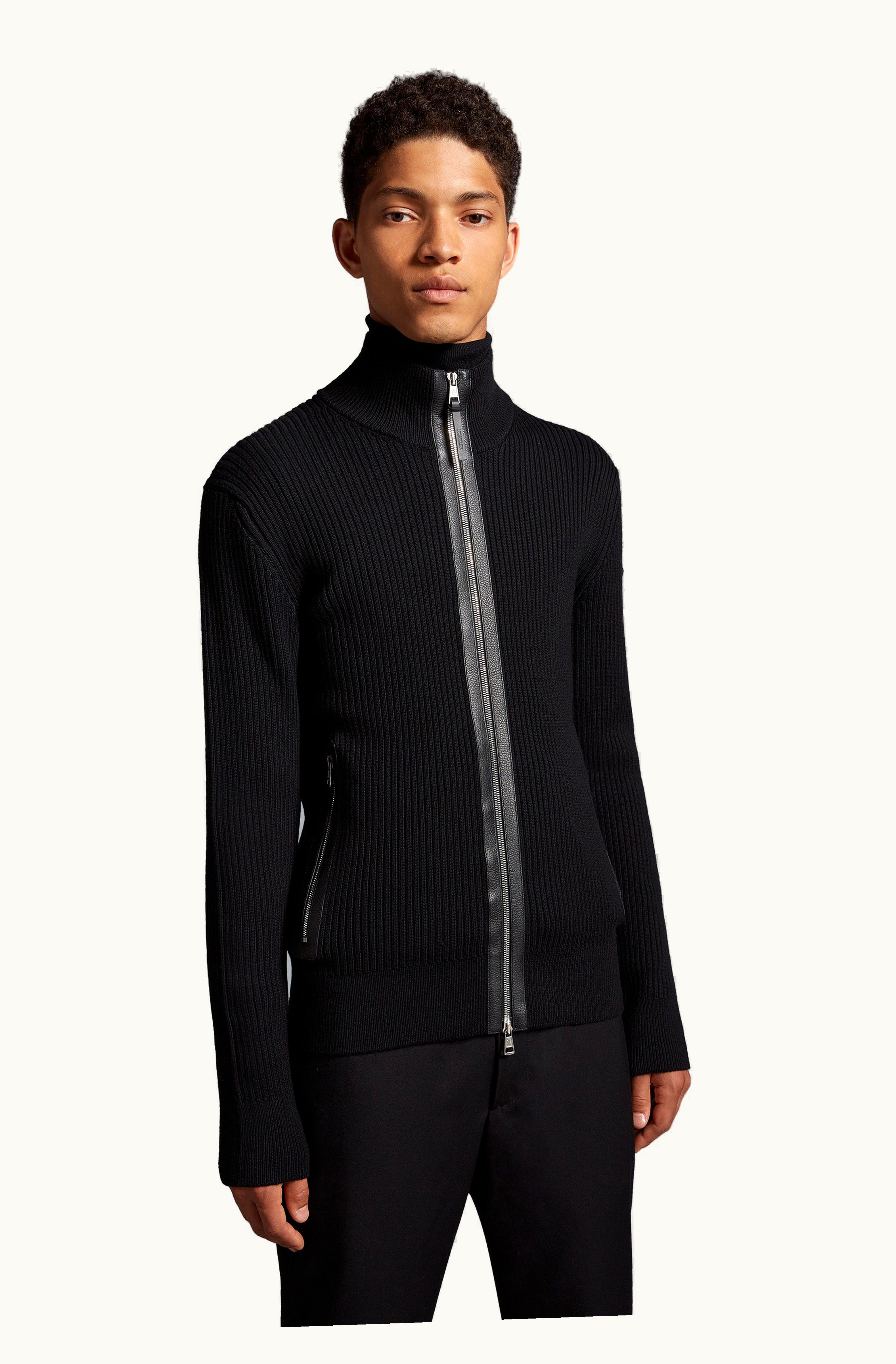 Moncler Moncler Wool Cardigan Black