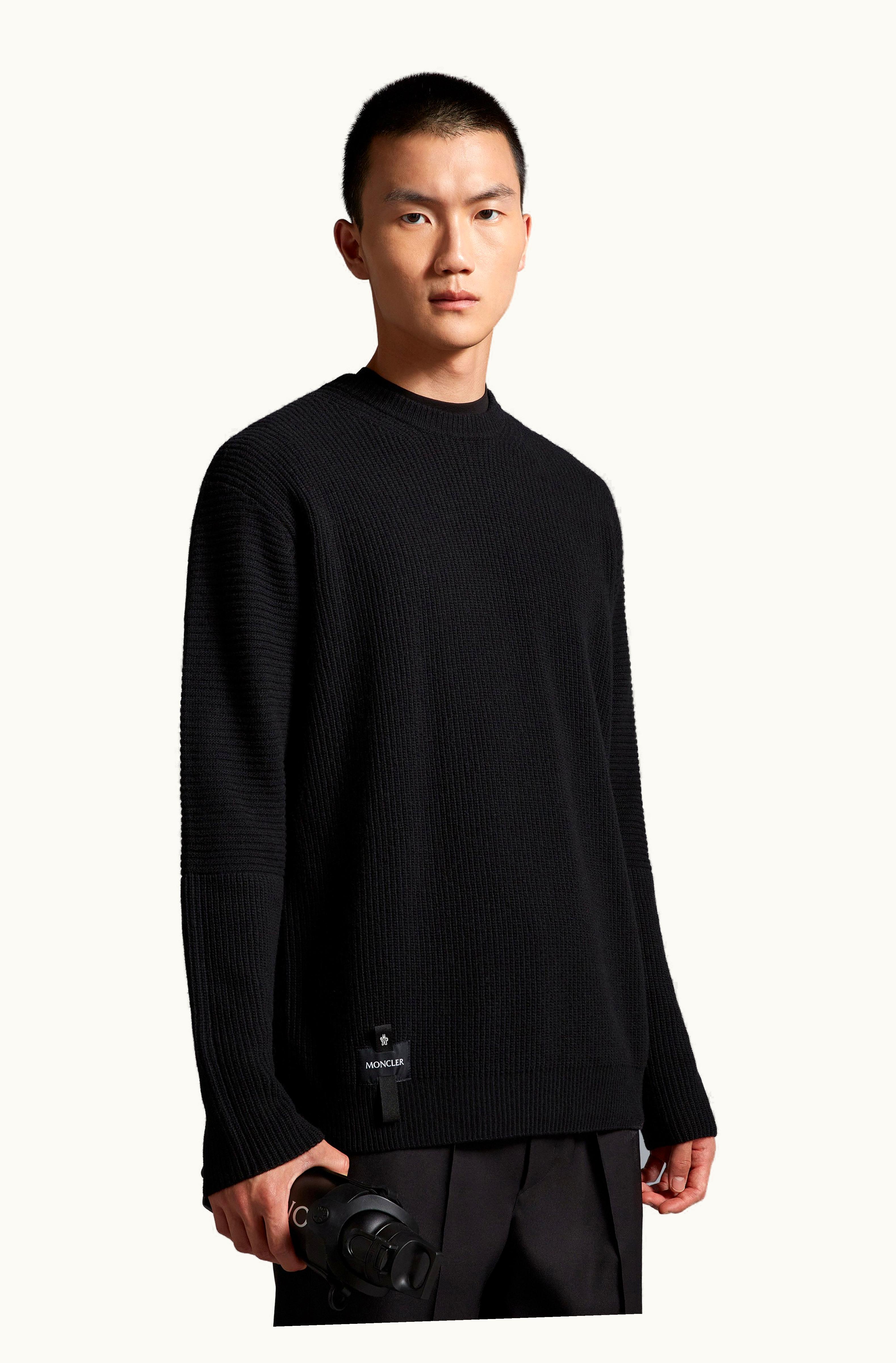 Moncler Moncler Wool Jumper Black
