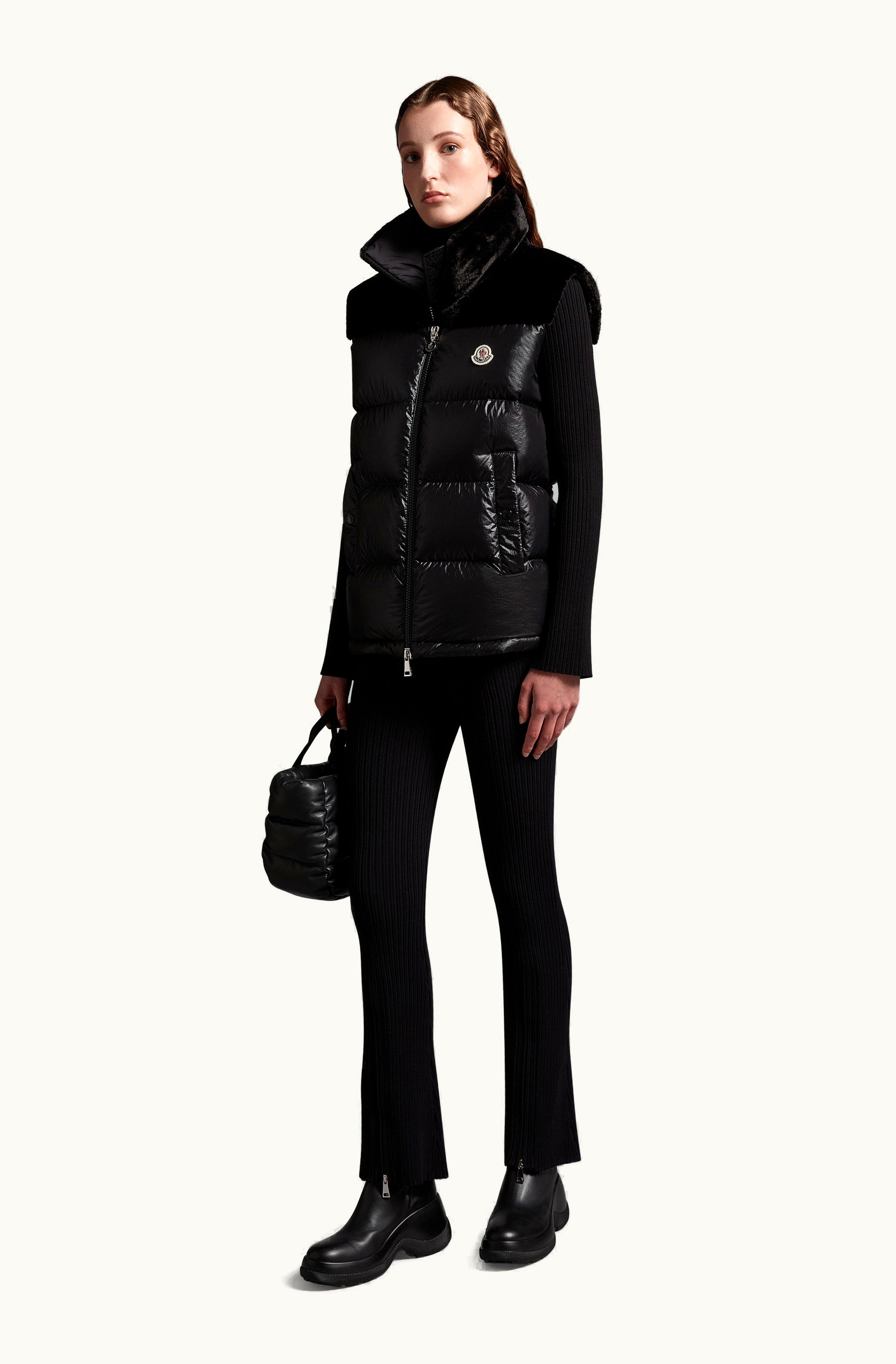 Moncler Moncler Lempa Down Gilet Black