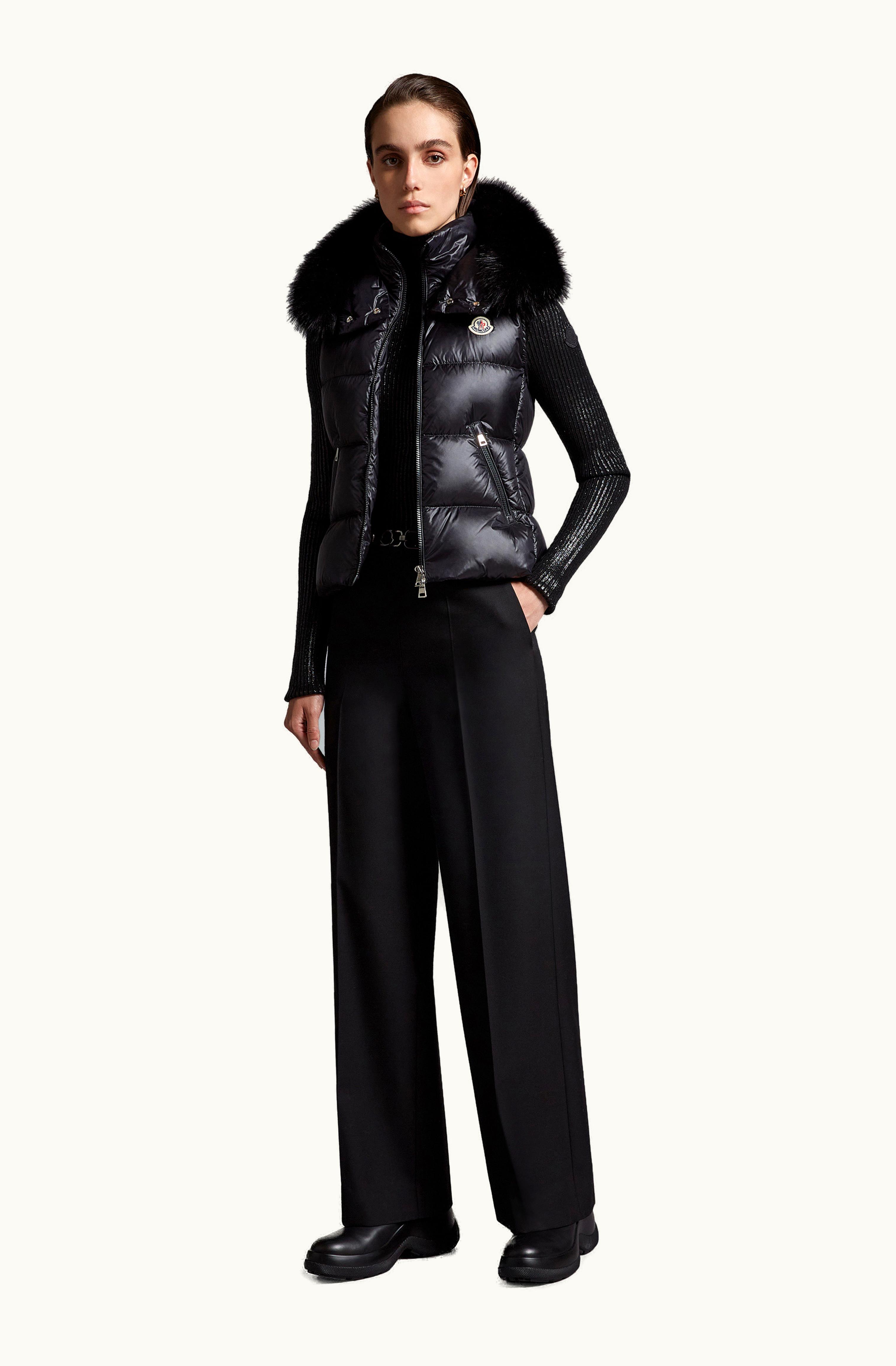 Moncler Moncler Gallinule Down Gilet Black