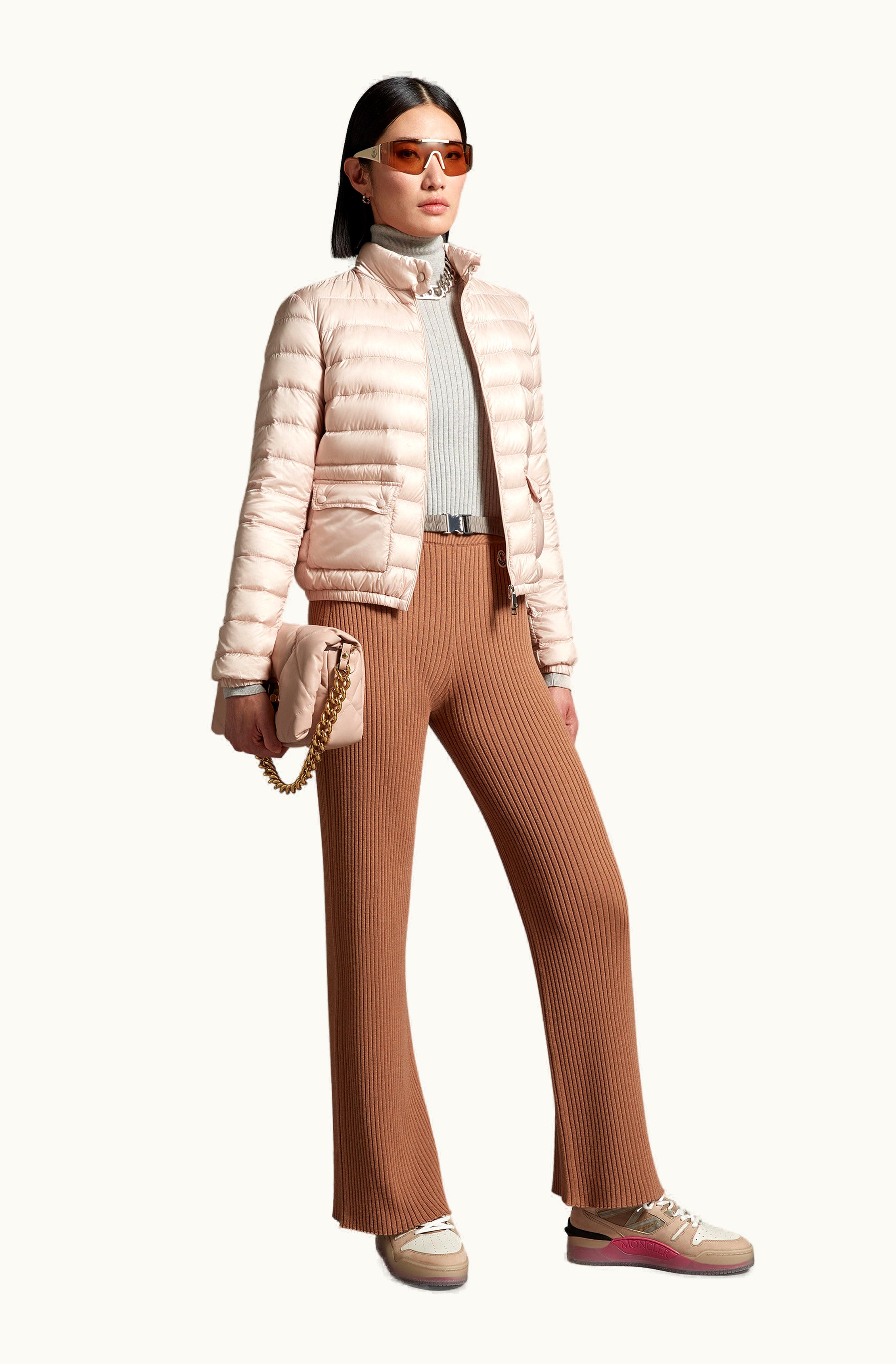 Moncler Moncler Lans Short Down Jacket Light Pink